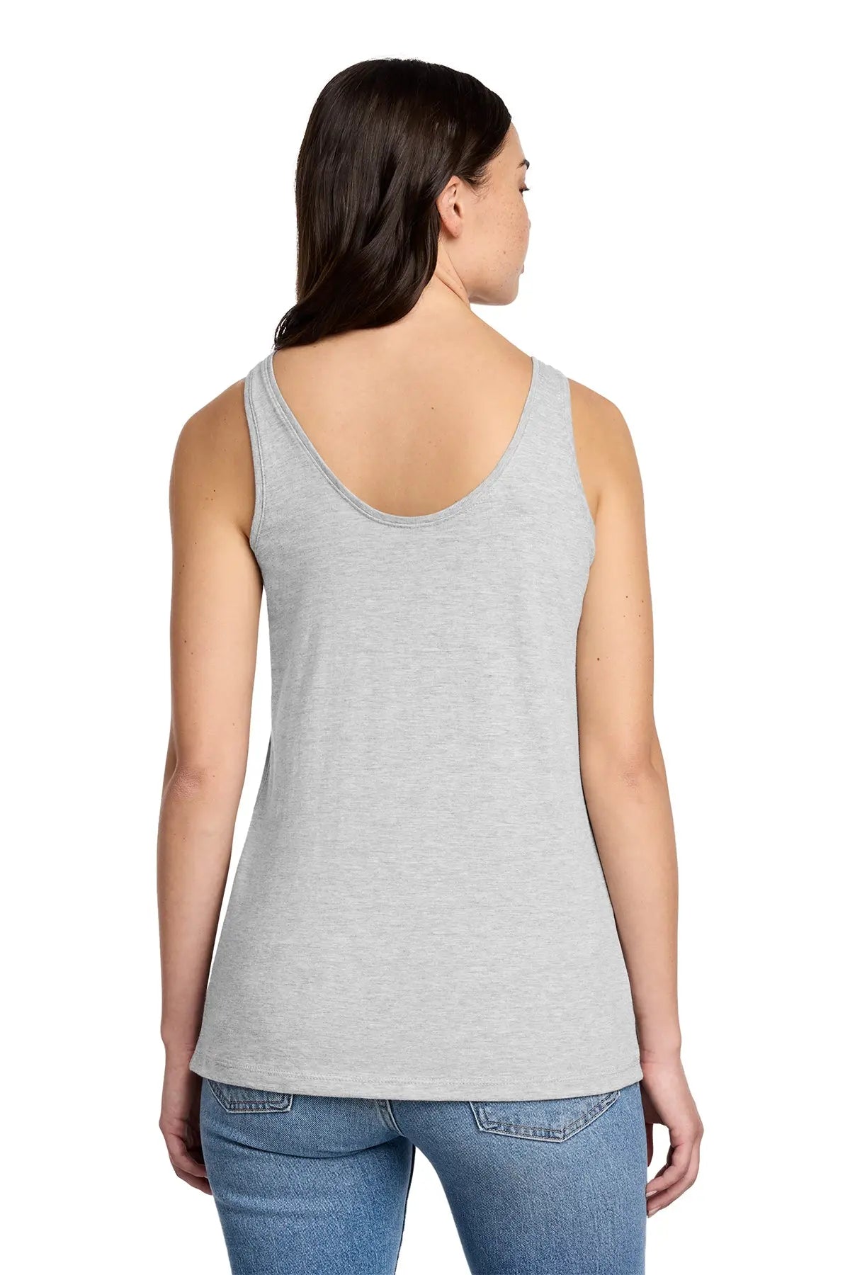District® Women’s Perfect Blend® CVC V-Neck Tank #DT154 Game Over Merch