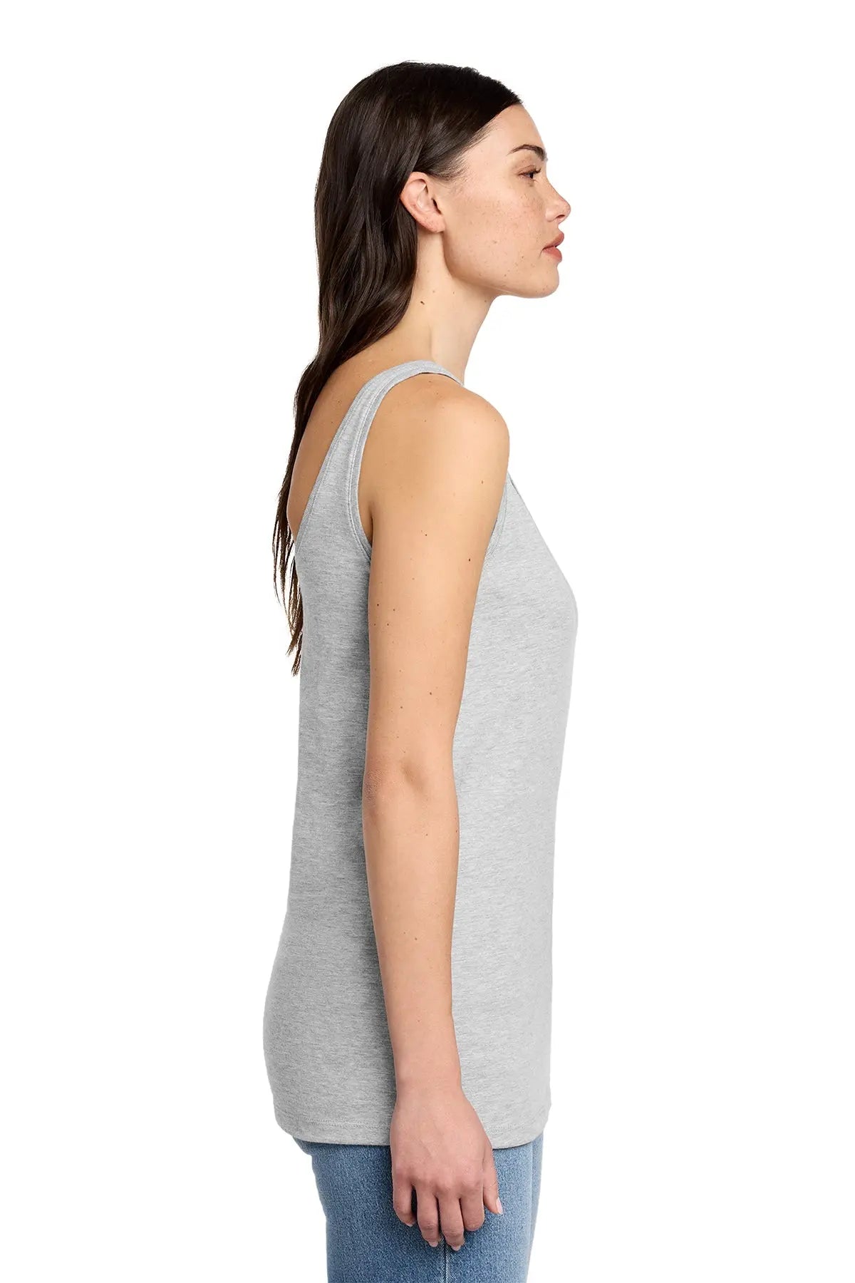 District® Women’s Perfect Blend® CVC V-Neck Tank #DT154 Game Over Merch