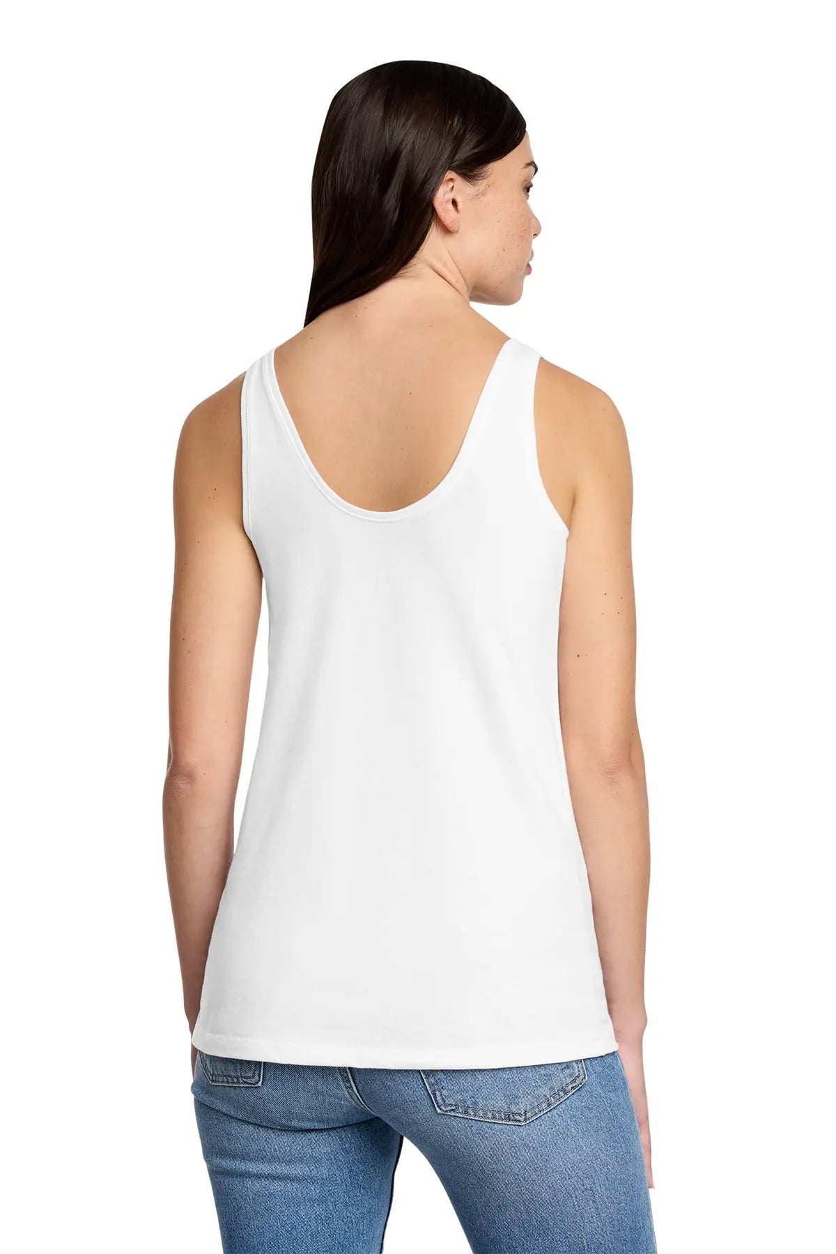 District® Women’s Perfect Blend® CVC V-Neck Tank #DT154 Game Over Merch