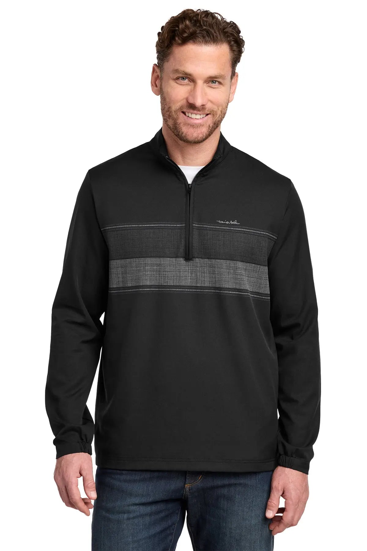 TravisMathew Balboa Chest Stripe 1/4-Zip #TM1MZ340 Game Over Merch