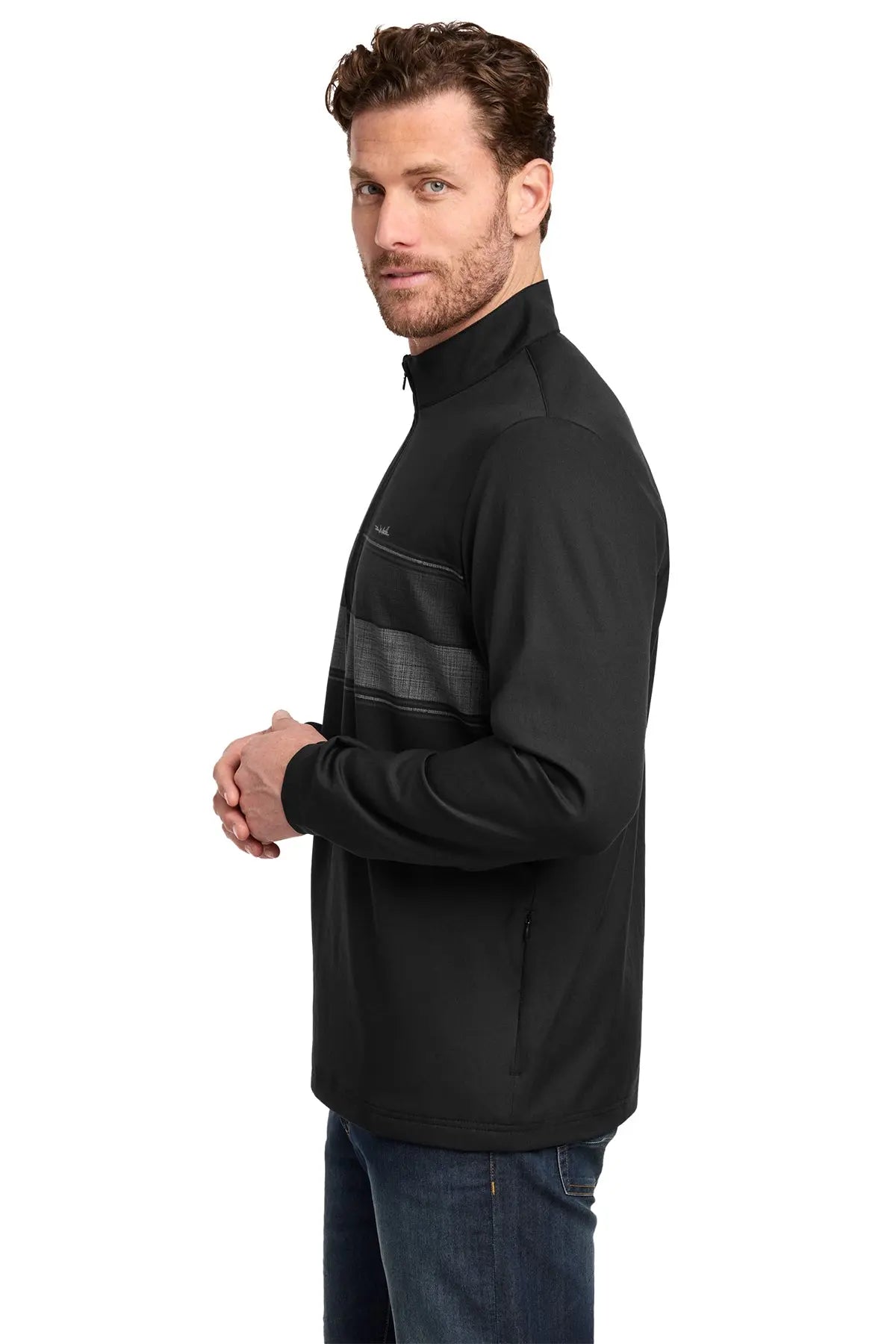 TravisMathew Balboa Chest Stripe 1/4-Zip #TM1MZ340 Game Over Merch