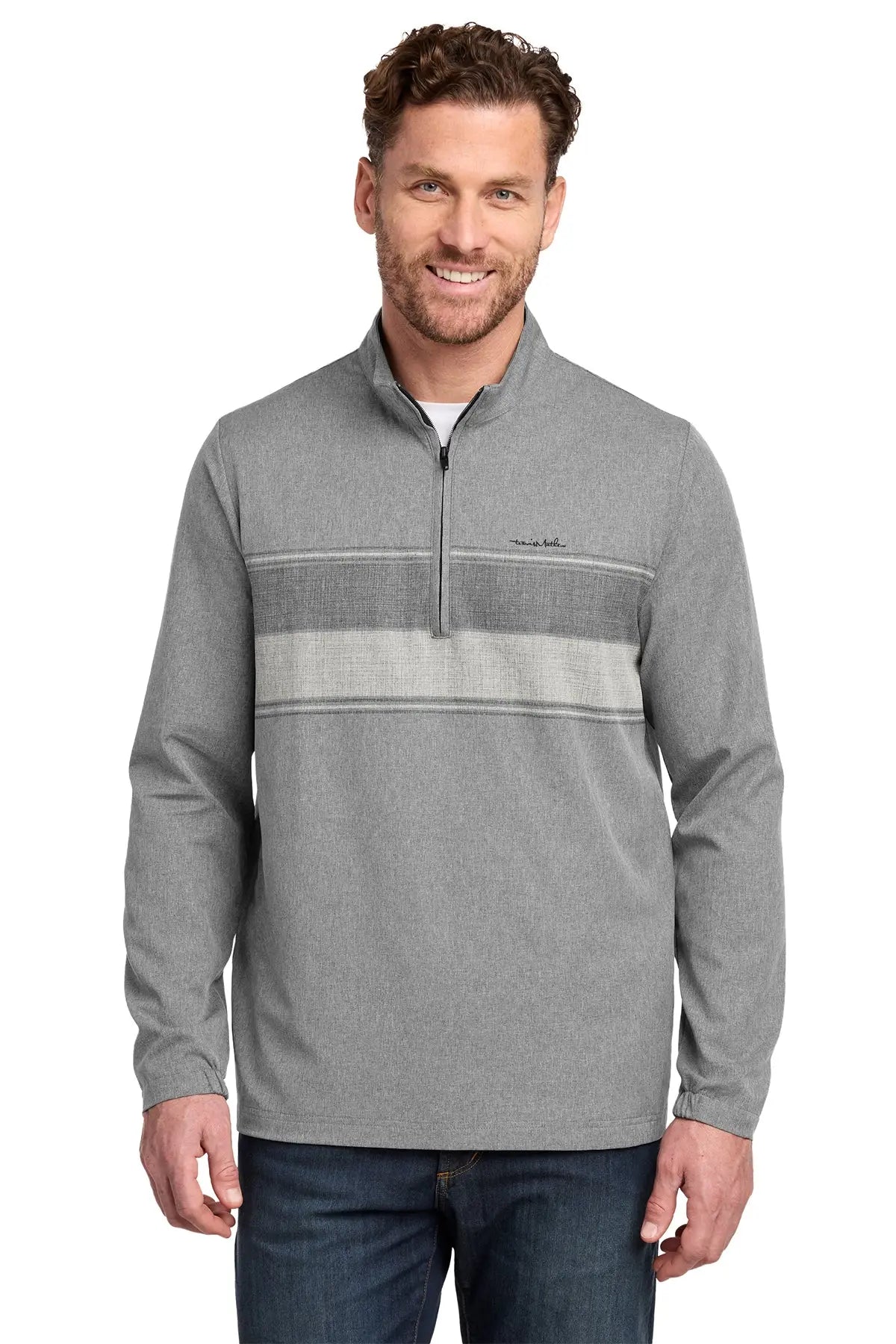 TravisMathew Balboa Chest Stripe 1/4-Zip #TM1MZ340 Game Over Merch