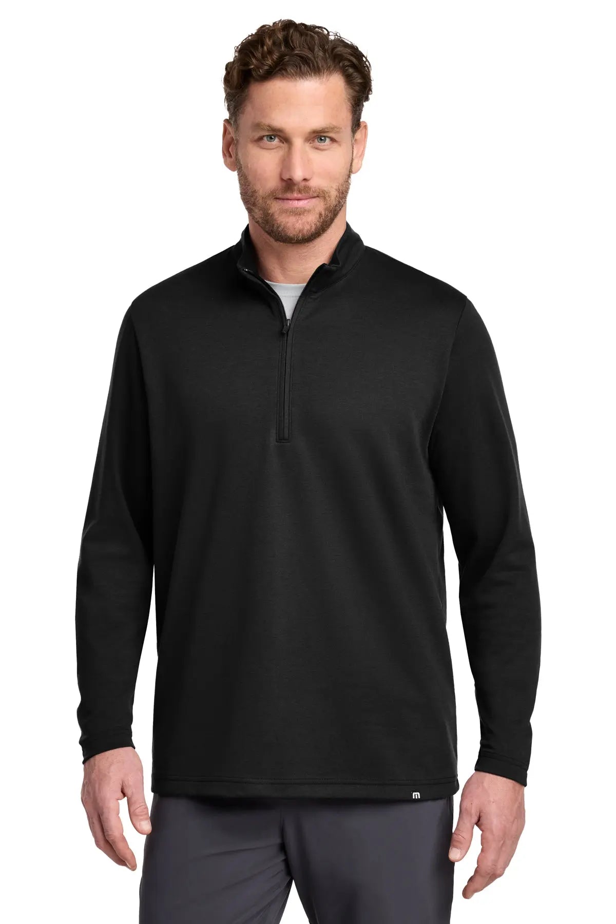 TravisMathew Coveside 1/4-Zip #TM1MZ339 Game Over Merch