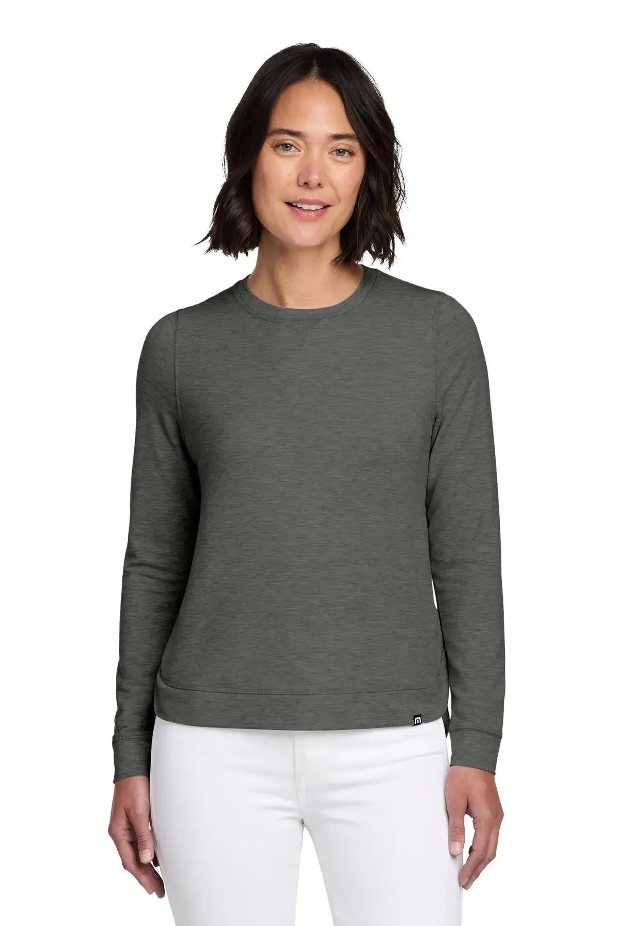TravisMathew Women's Long Weekend Crew #TM1LD003 Game Over Merch