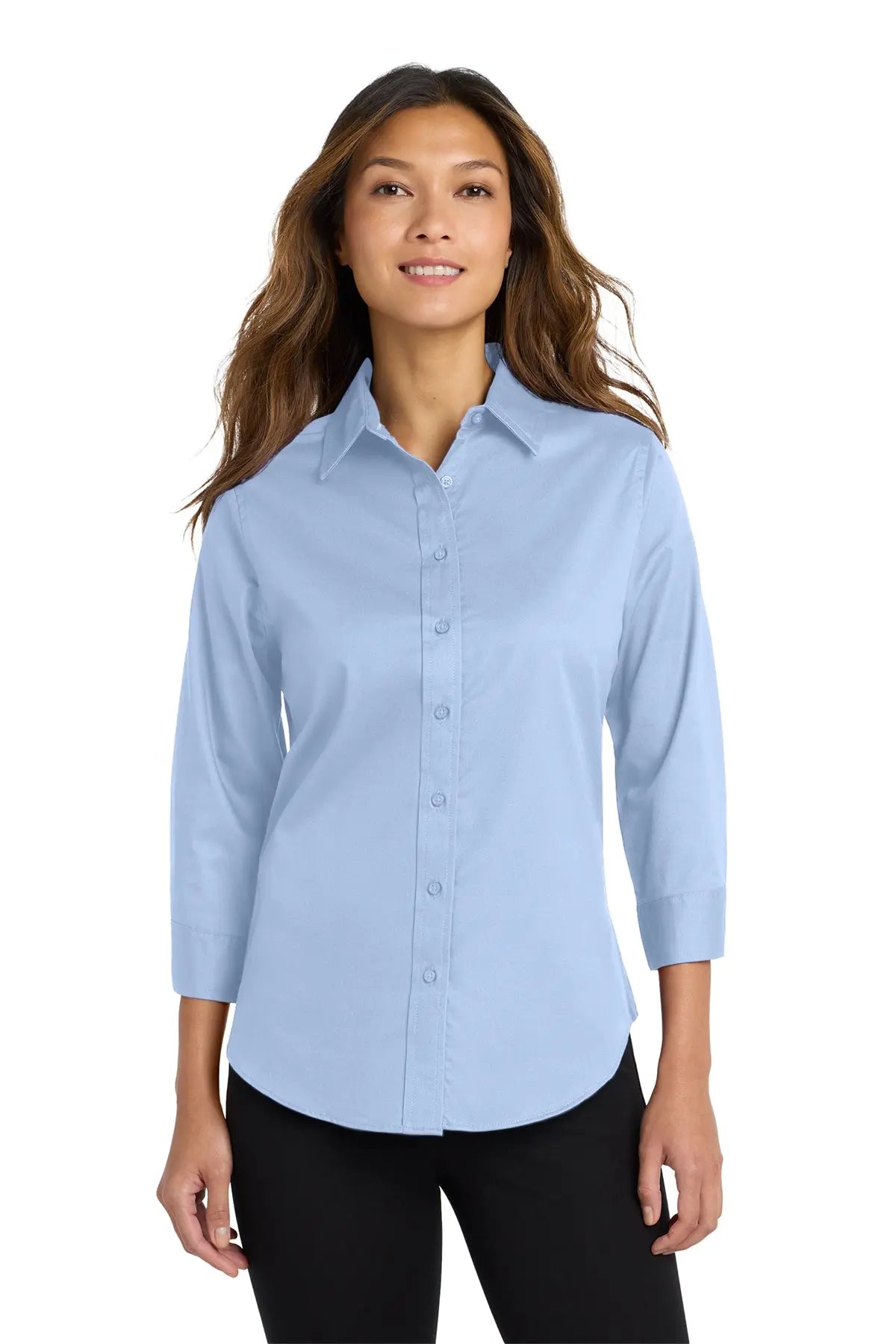 Port Authority® Women's 3/4-Sleeve Easy Care Shirt #L612