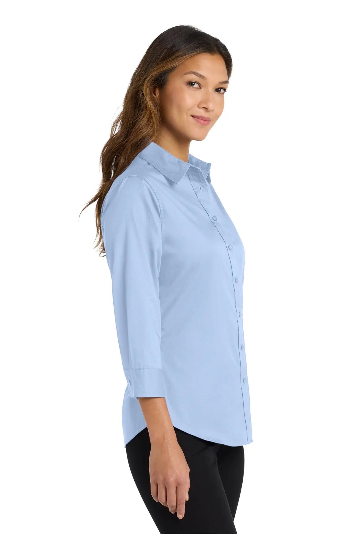 Port Authority® Women's 3/4-Sleeve Easy Care Shirt #L612