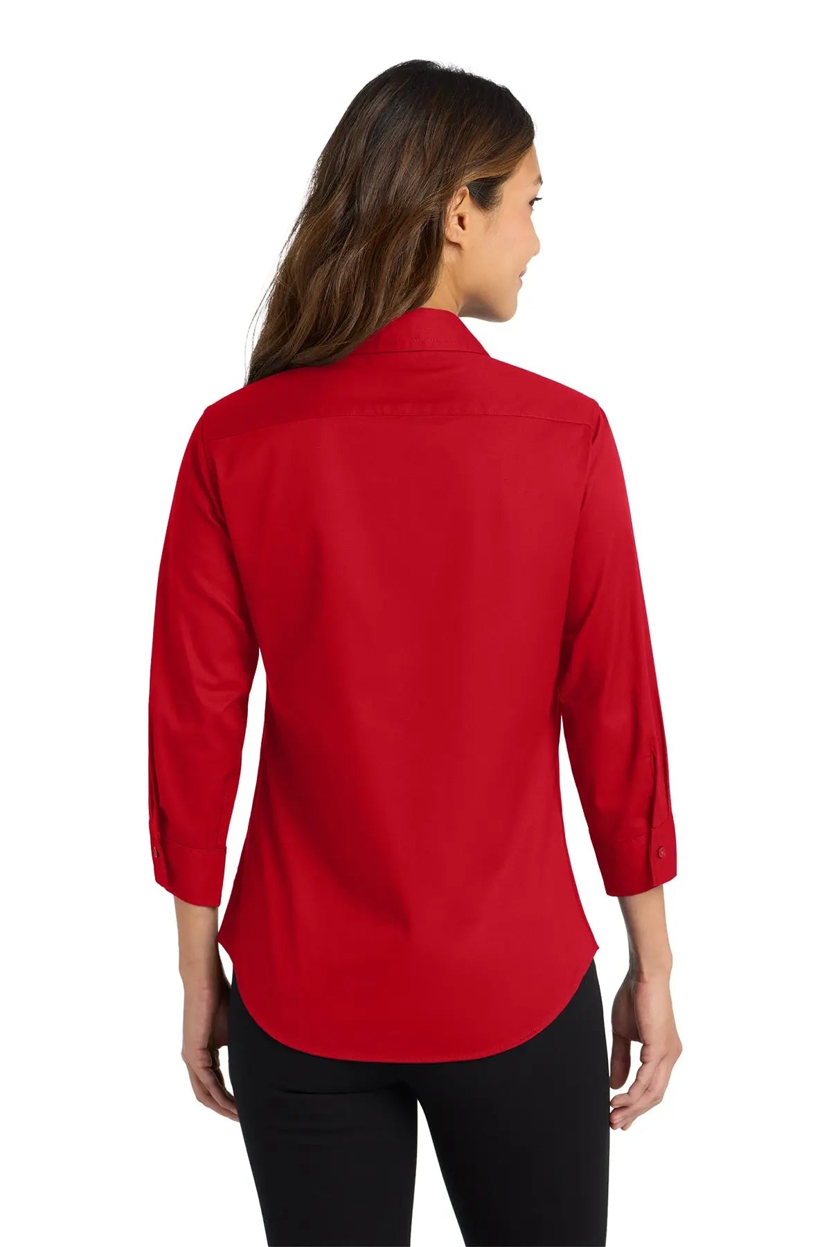 Port Authority® Women's 3/4-Sleeve Easy Care Shirt #L612
