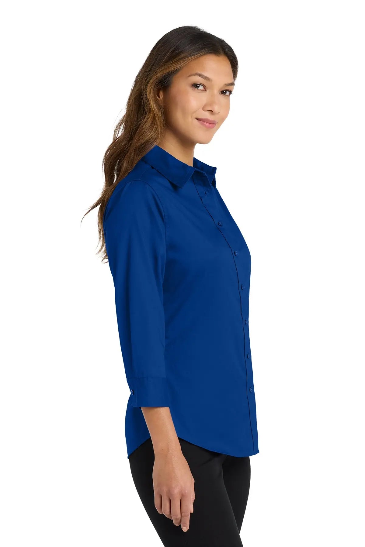 Port Authority® Women's 3/4-Sleeve Easy Care Shirt #L612