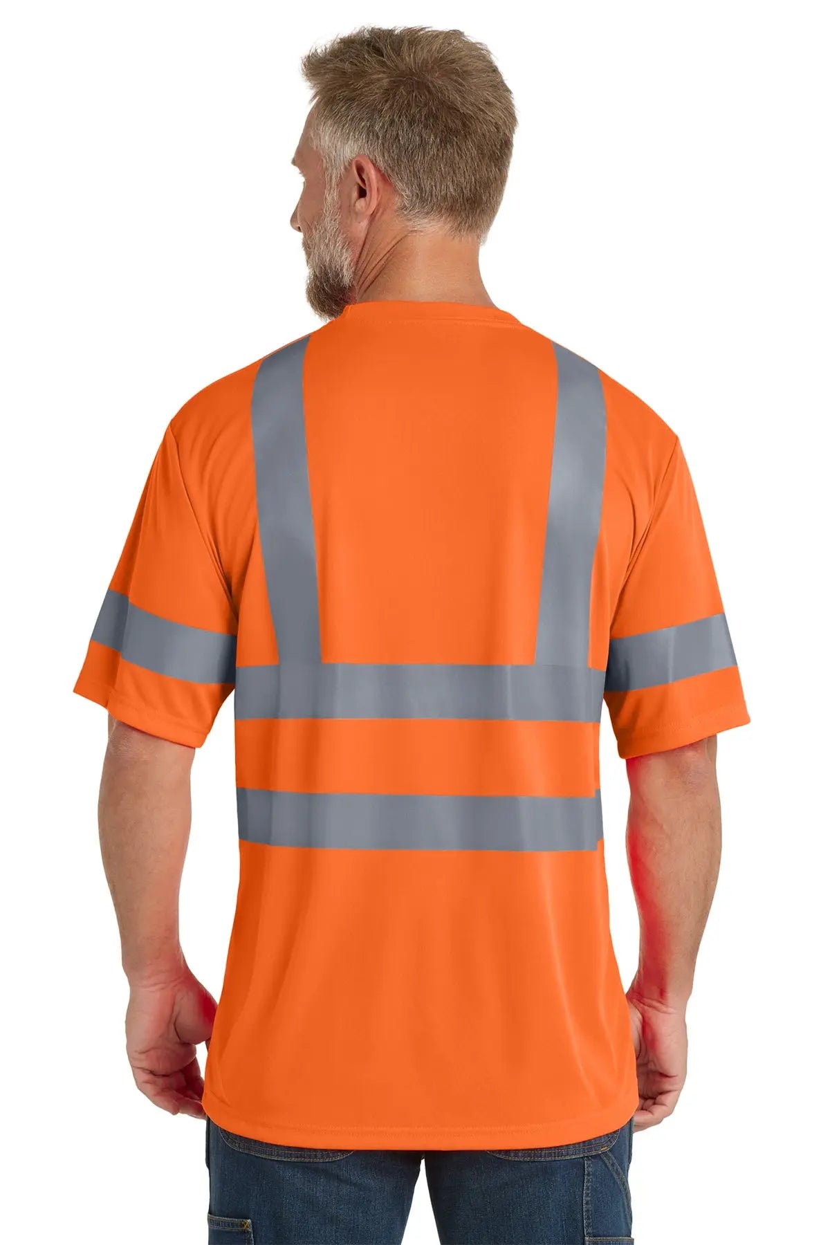 CornerStone® ANSI 107 Class 3 Short Sleeve Snag-Resistant Reflective T-Shirt #CS408