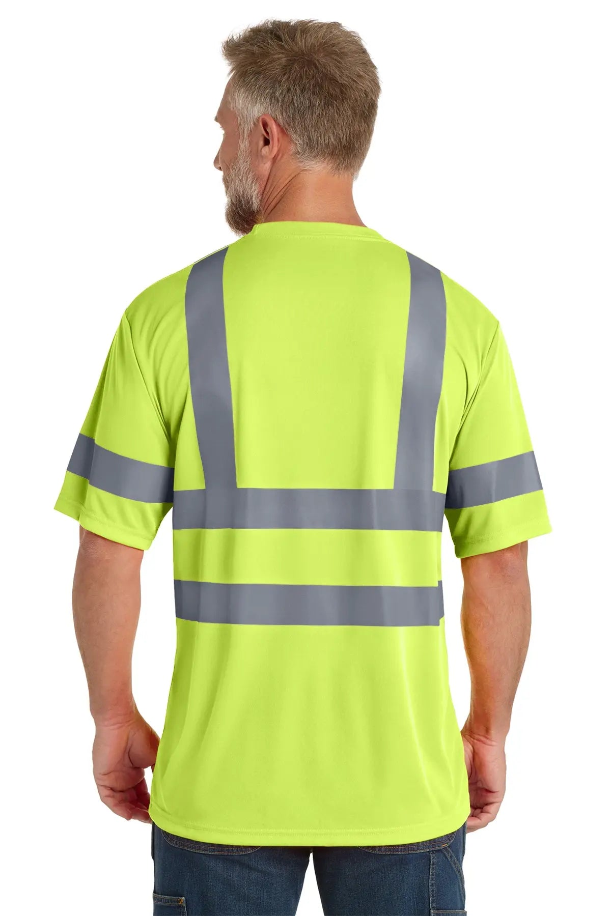 CornerStone® ANSI 107 Class 3 Short Sleeve Snag-Resistant Reflective T-Shirt #CS408