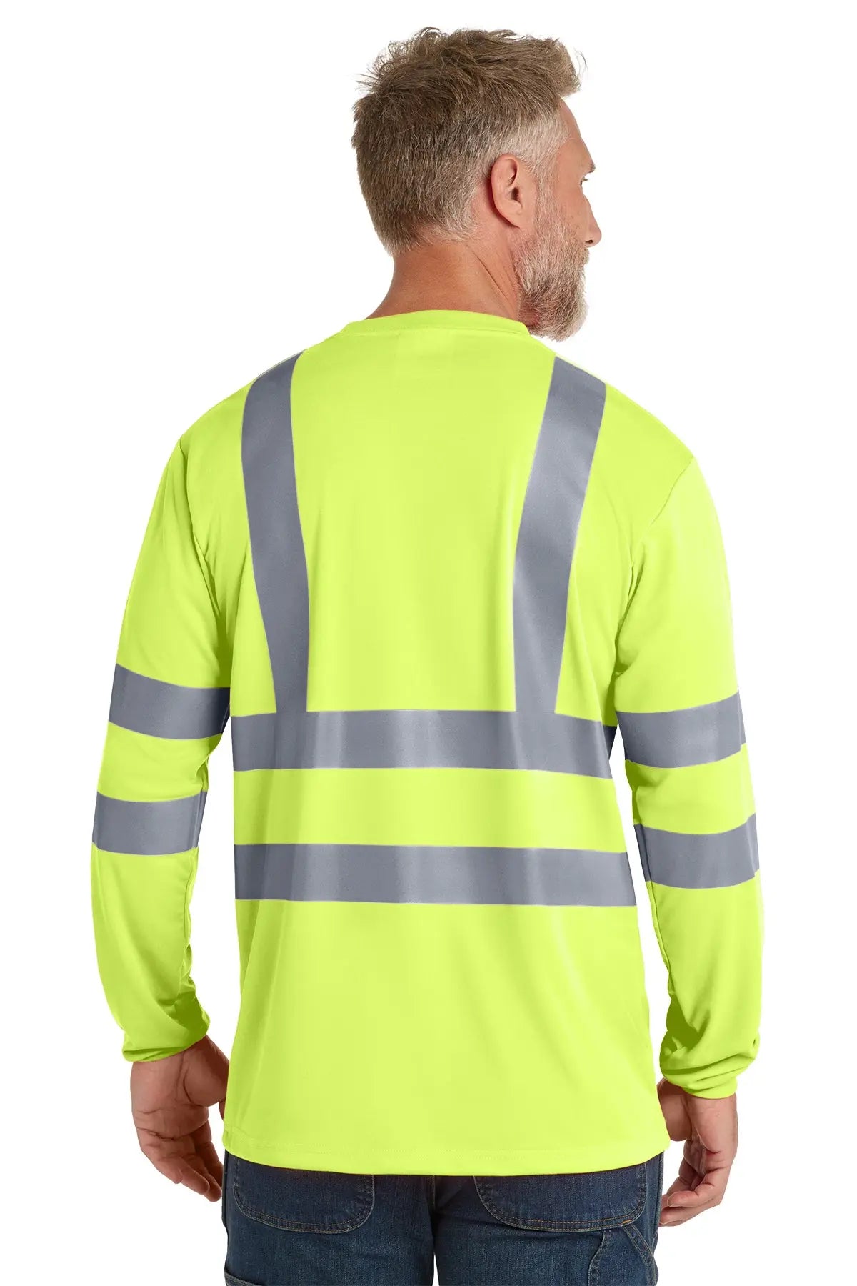 CornerStone® ANSI 107 Class 3 Long Sleeve Snag-Resistant Reflective T-Shirt #CS409 Game Over Merch