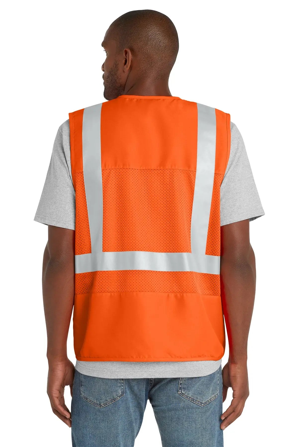 CornerStone® ANSI 107 Class 2 Mesh Back Safety Vest #CSV405