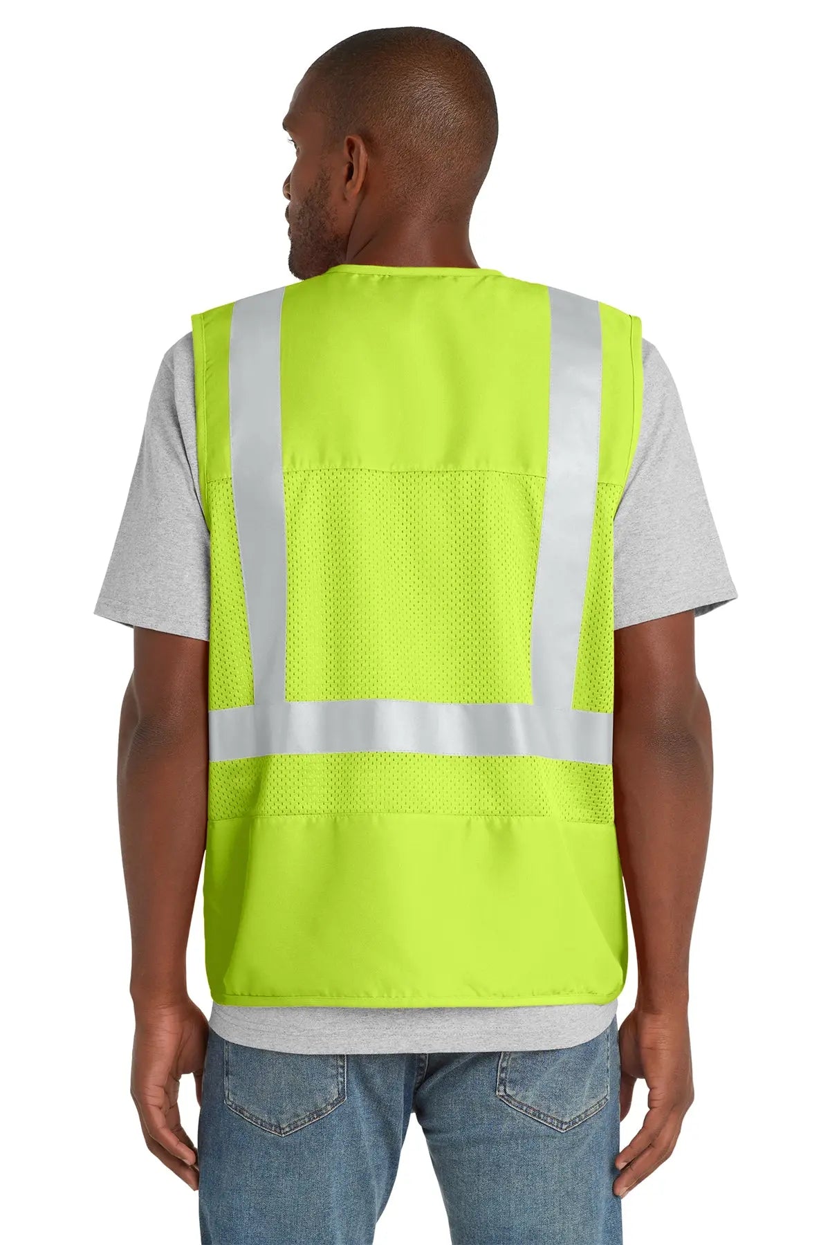 CornerStone® ANSI 107 Class 2 Mesh Back Safety Vest #CSV405