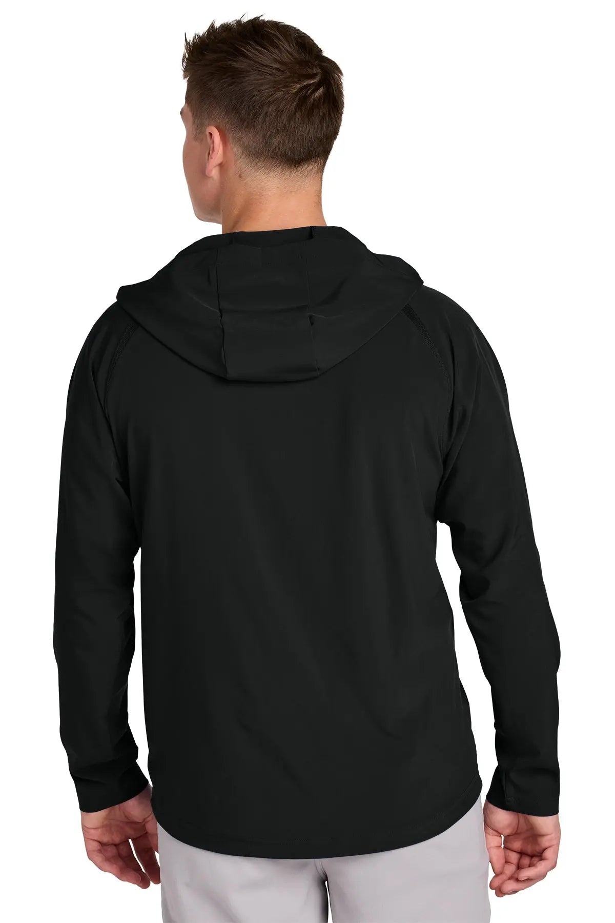 Sport-Tek® Repeat 1/2-Zip Long Sleeve Hooded Jacket #JST488 Game Over Merch