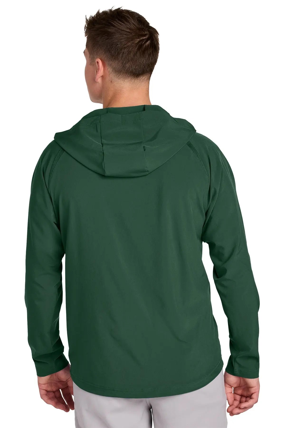 Sport-Tek® Repeat 1/2-Zip Long Sleeve Hooded Jacket #JST488 Game Over Merch