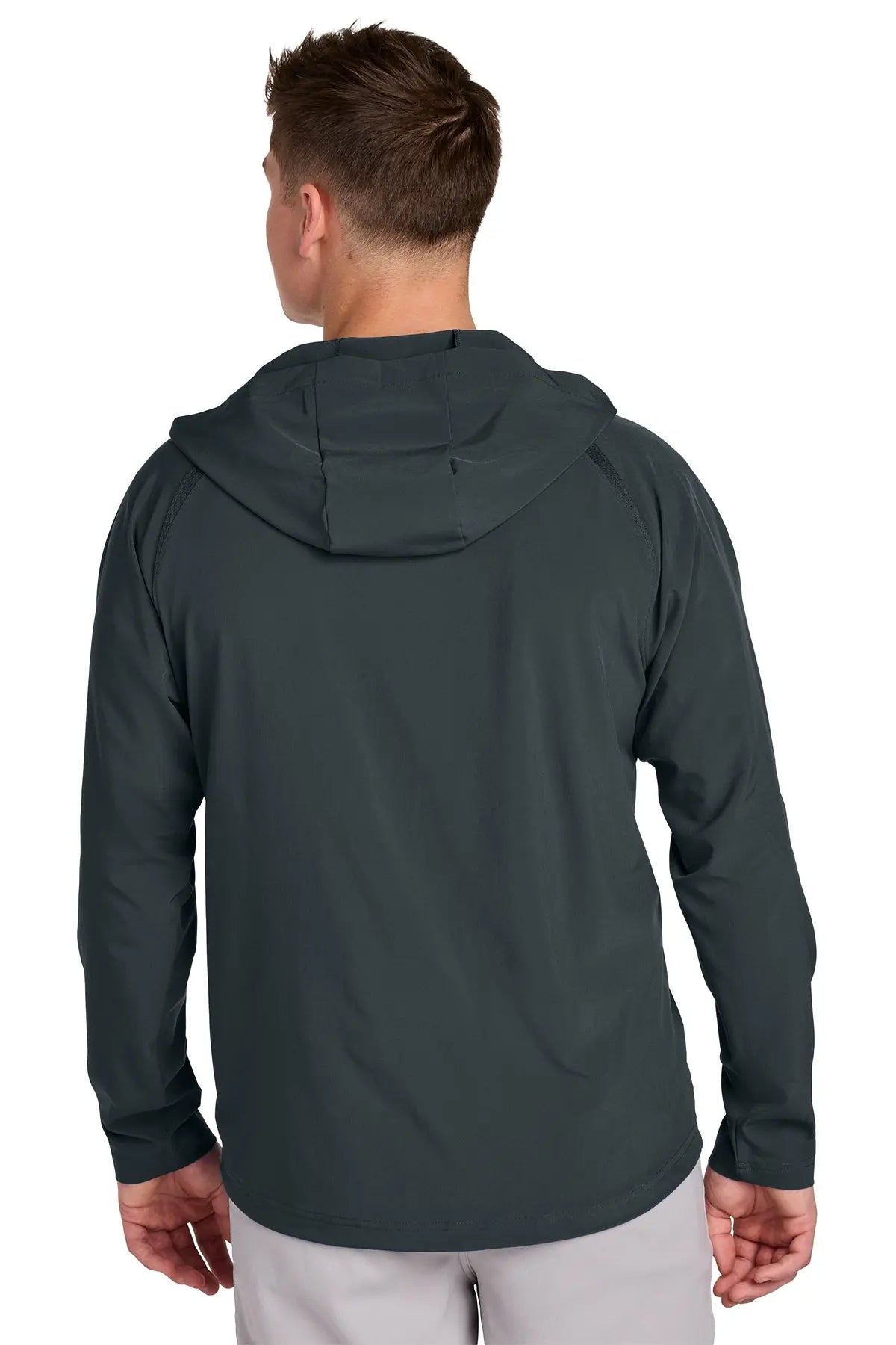 Sport-Tek® Repeat 1/2-Zip Long Sleeve Hooded Jacket #JST488 Game Over Merch