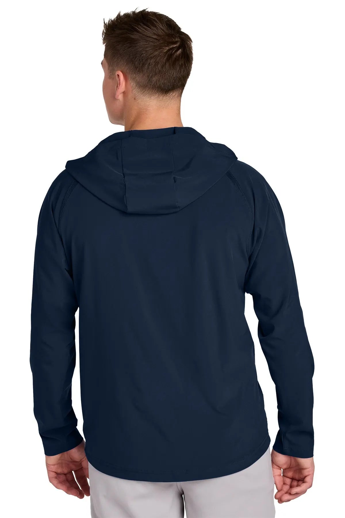 Sport-Tek® Repeat 1/2-Zip Long Sleeve Hooded Jacket #JST488 Game Over Merch