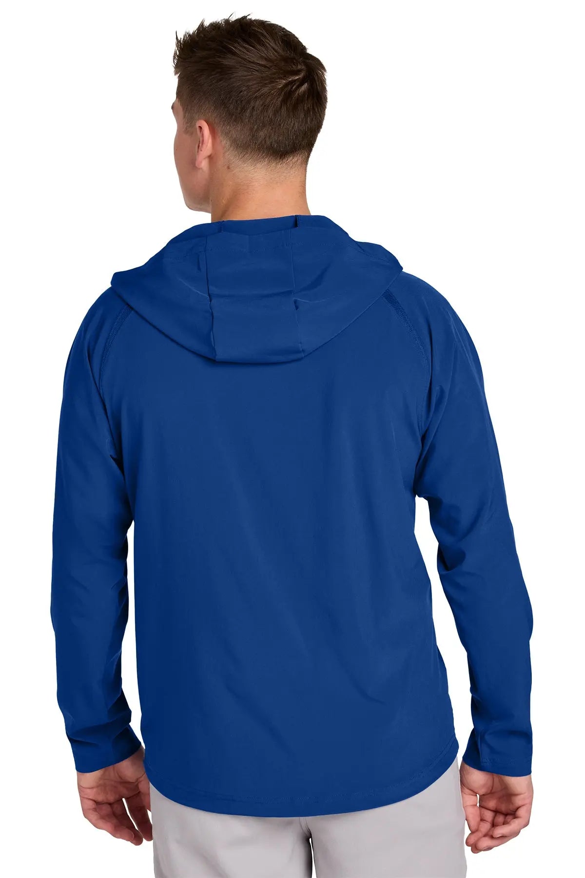 Sport-Tek® Repeat 1/2-Zip Long Sleeve Hooded Jacket #JST488 Game Over Merch