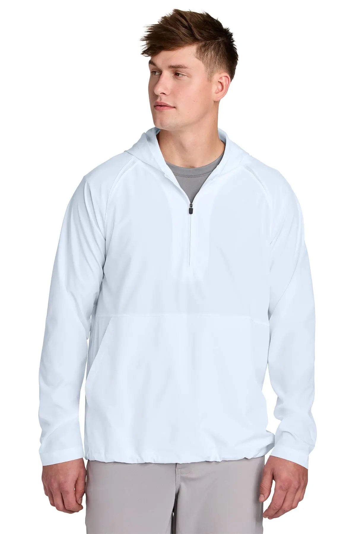 Sport-Tek® Repeat 1/2-Zip Long Sleeve Hooded Jacket #JST488 Game Over Merch