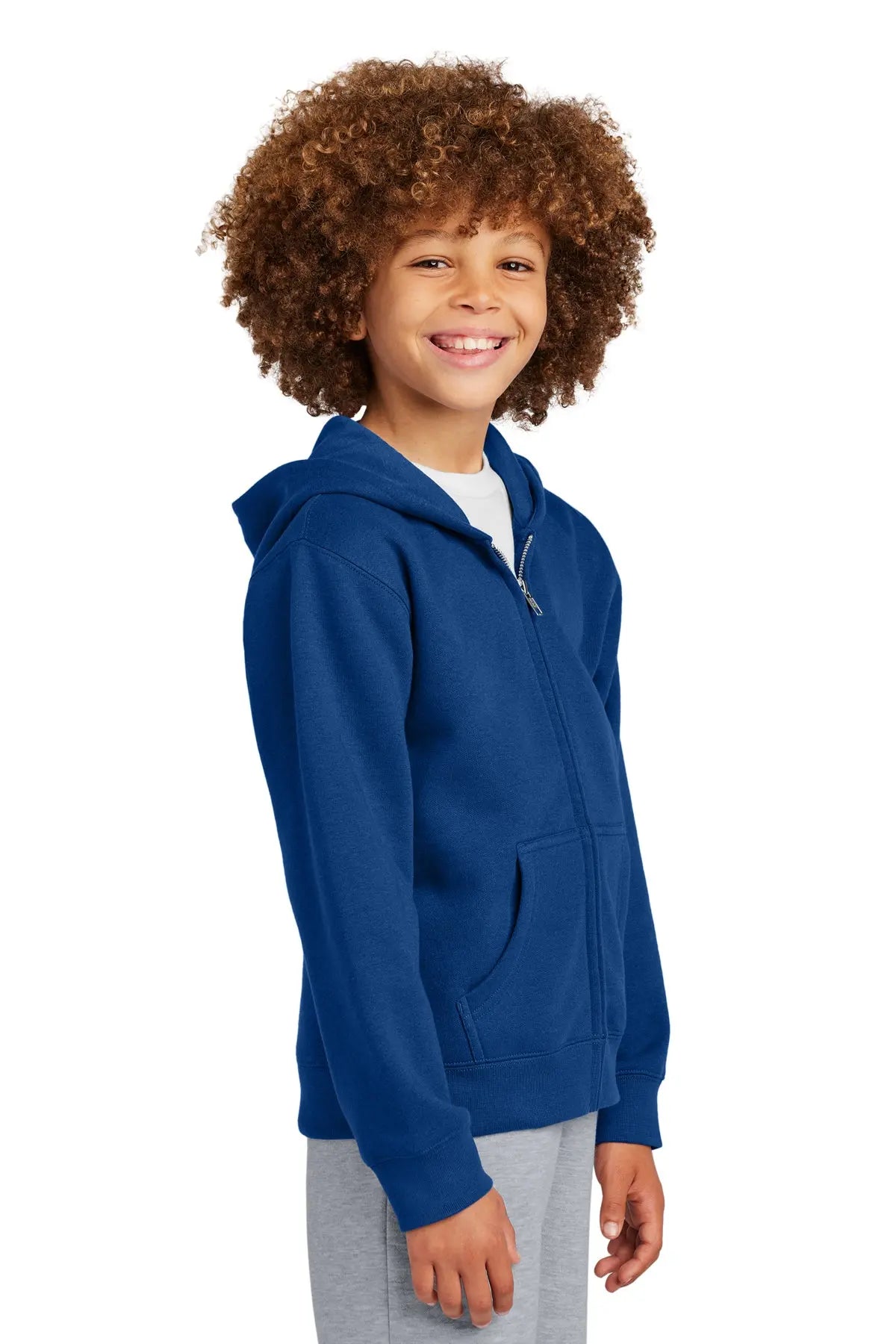 District® Youth V.I.T.™ Fleece Full-Zip Hoodie #DT6102Y