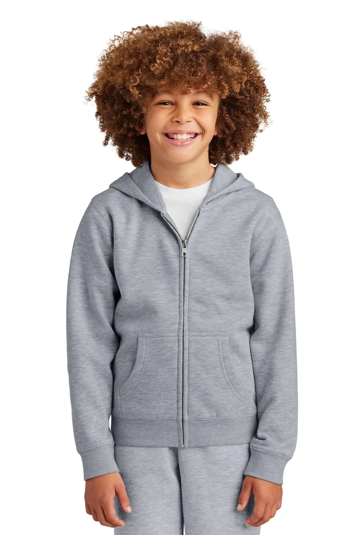 District® Youth V.I.T.™ Fleece Full-Zip Hoodie #DT6102Y