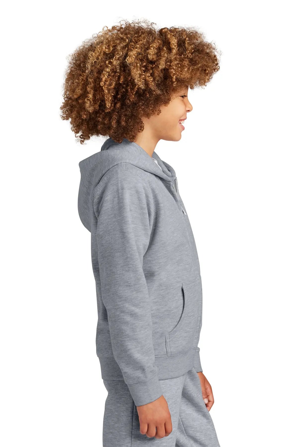 District® Youth V.I.T.™ Fleece Full-Zip Hoodie #DT6102Y