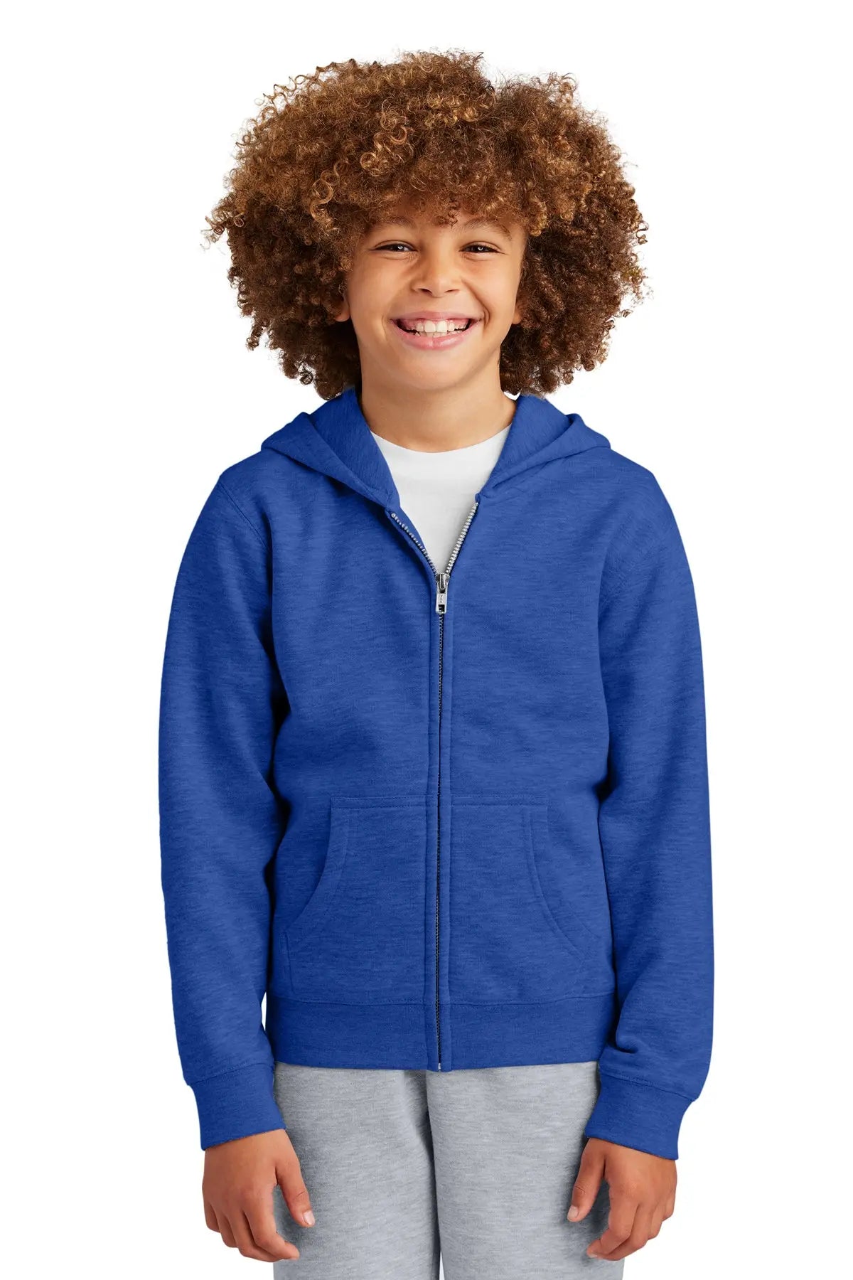 District® Youth V.I.T.™ Fleece Full-Zip Hoodie #DT6102Y