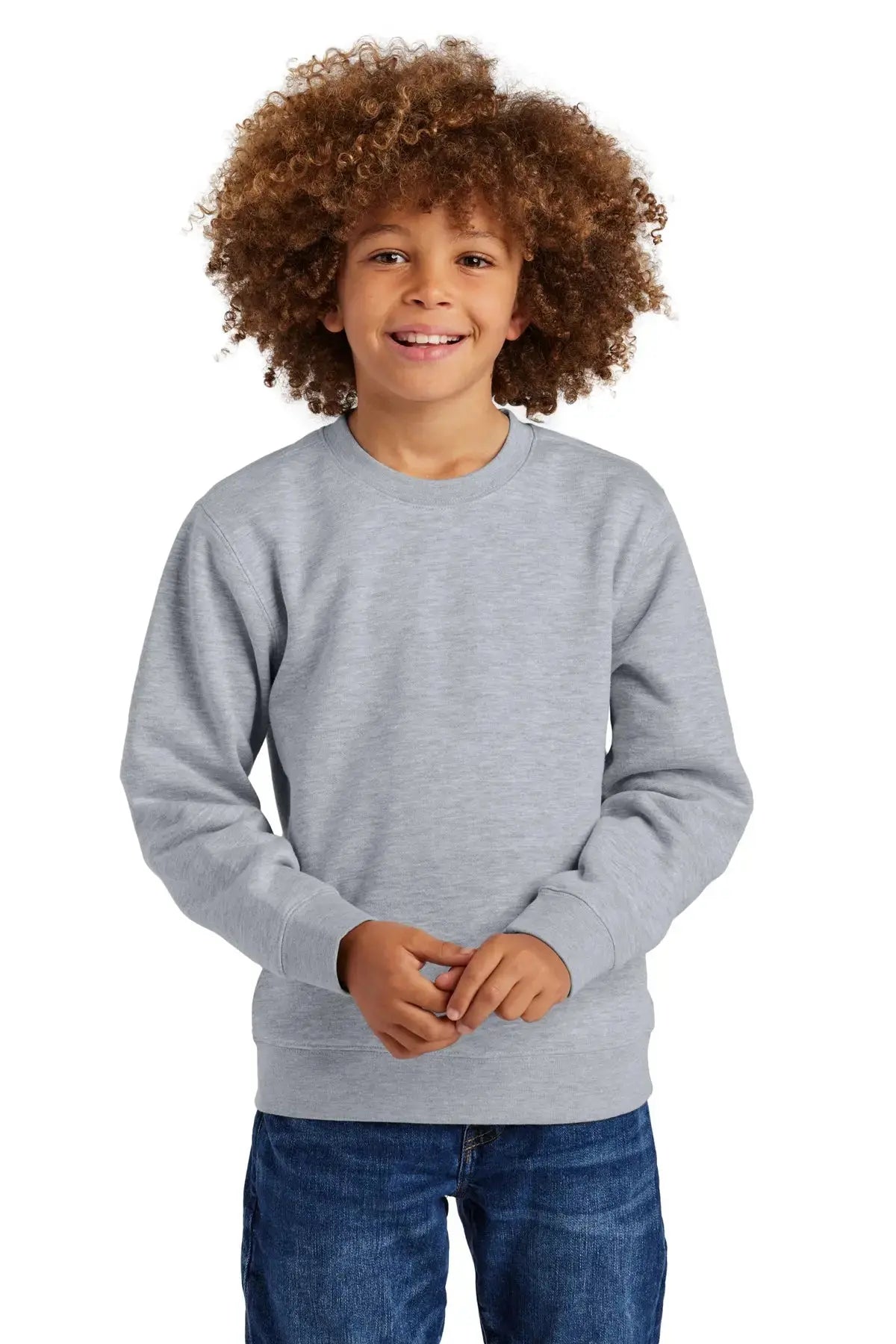 District® Youth V.I.T.™ Fleece Crew #DT6104Y Game Over Merch