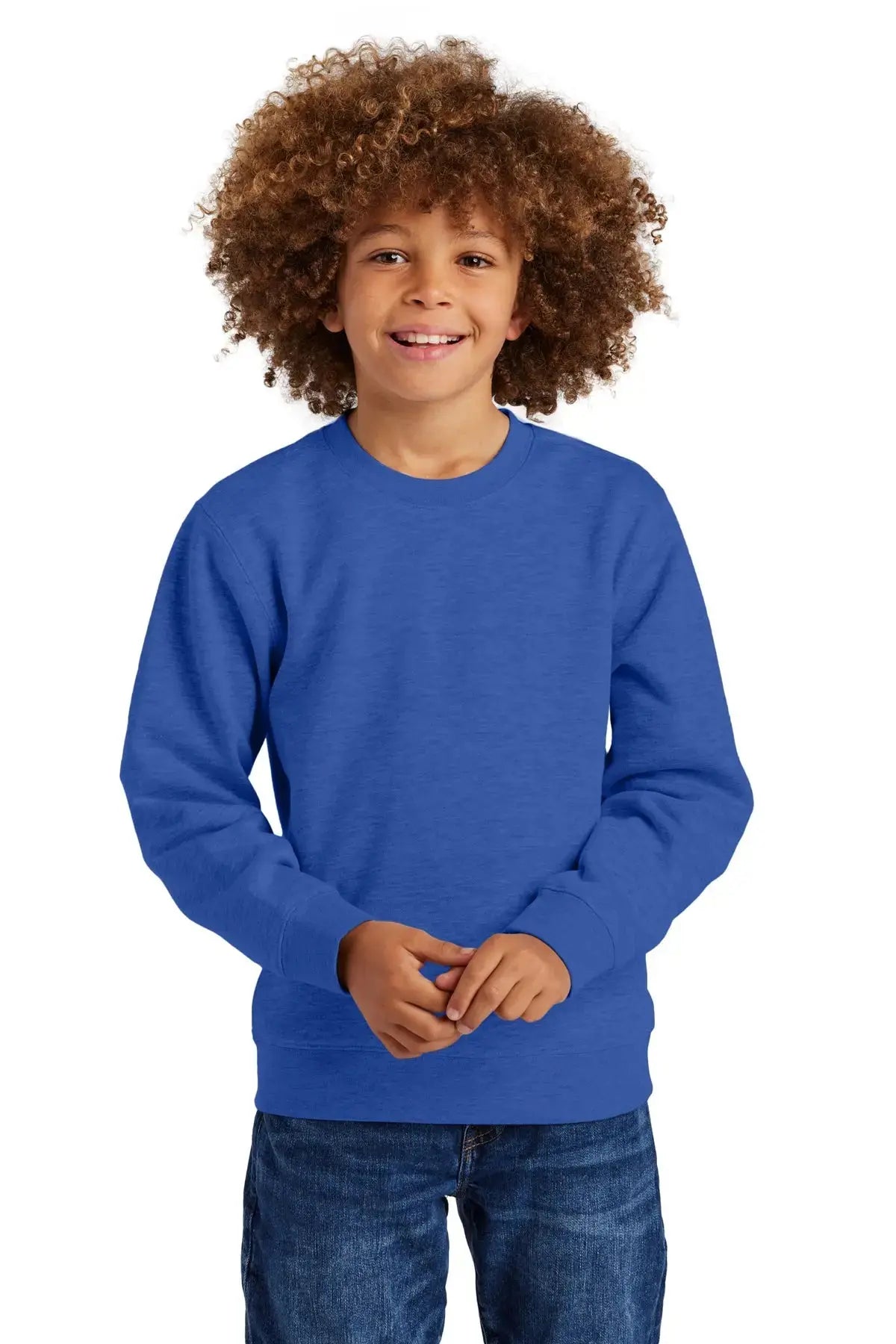 District® Youth V.I.T.™ Fleece Crew #DT6104Y Game Over Merch