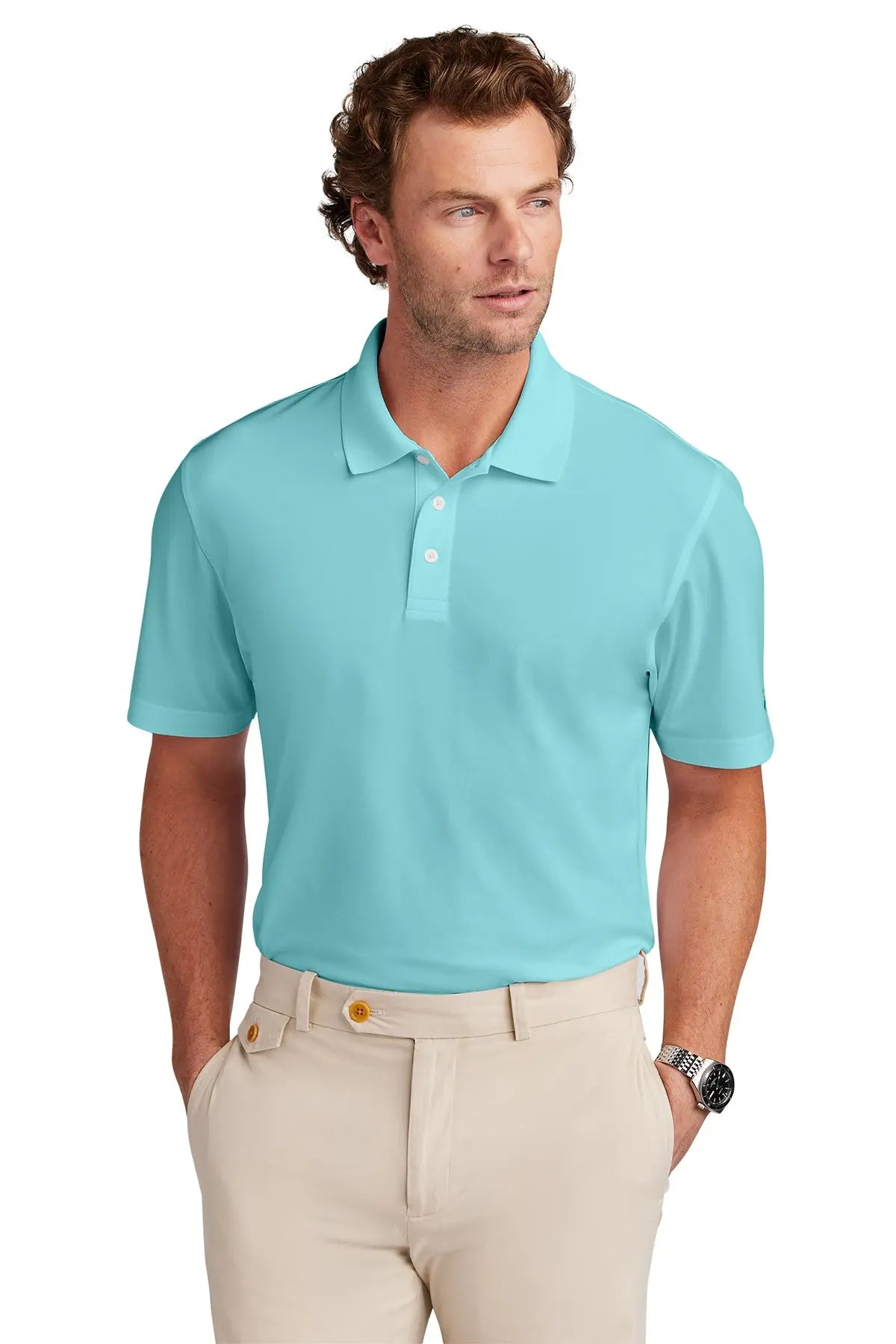 Brooks Brothers® Mesh Pique Performance Polo #BB18220Game Over Merch