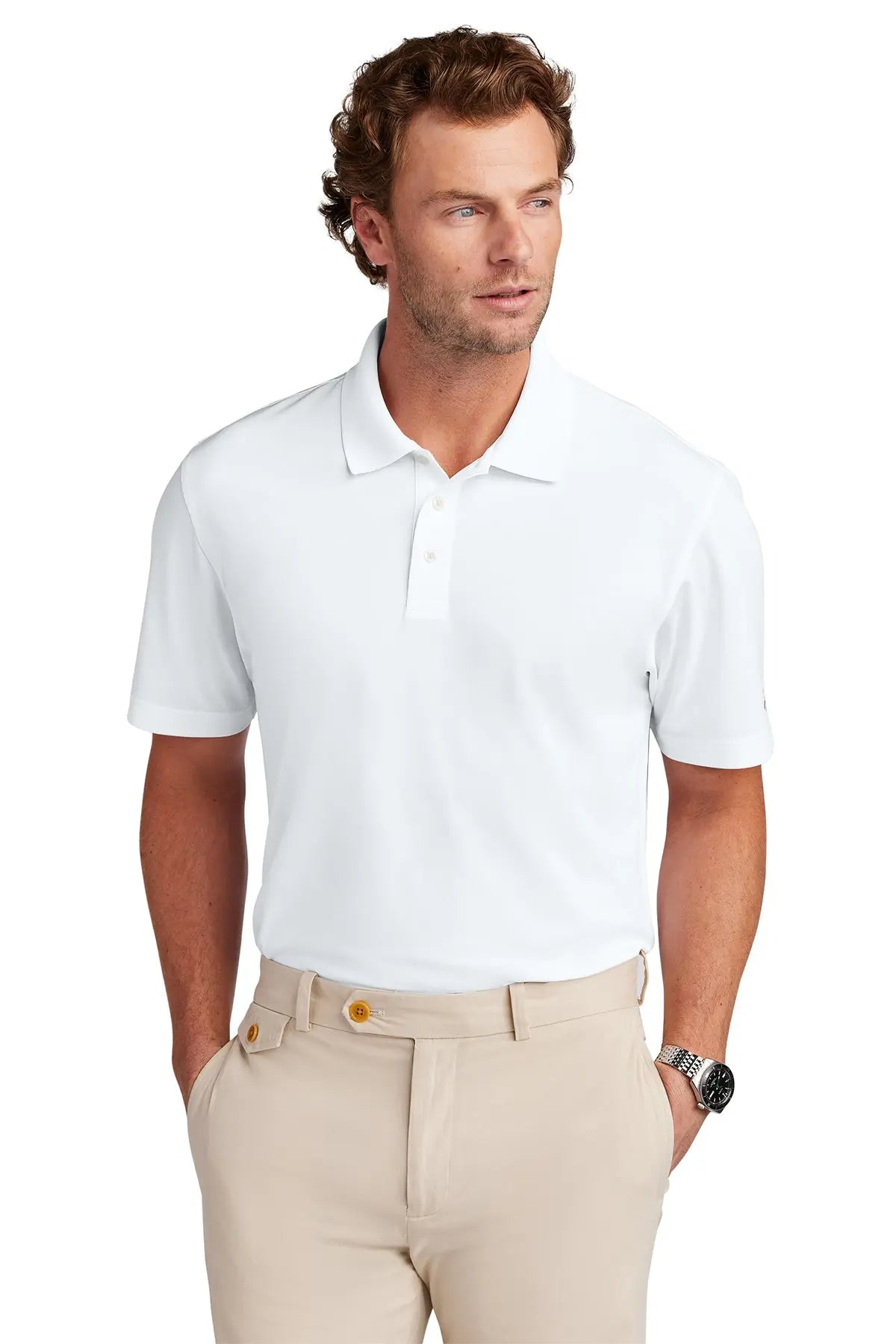 Brooks Brothers® Mesh Pique Performance Polo #BB18220Game Over Merch