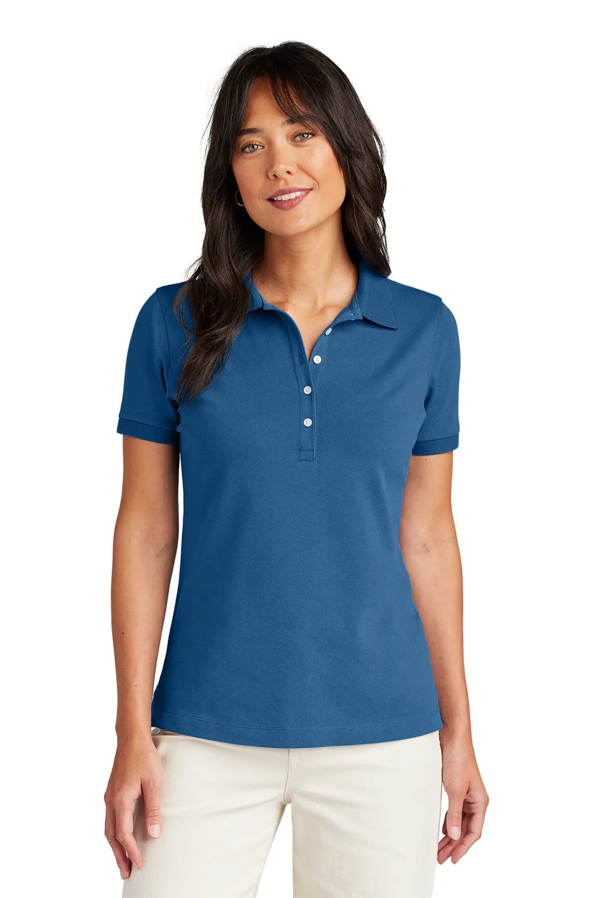 Brooks Brothers® Women’s Mid-Layer Stretch 1/2-Button #BB18203Game Over Merch