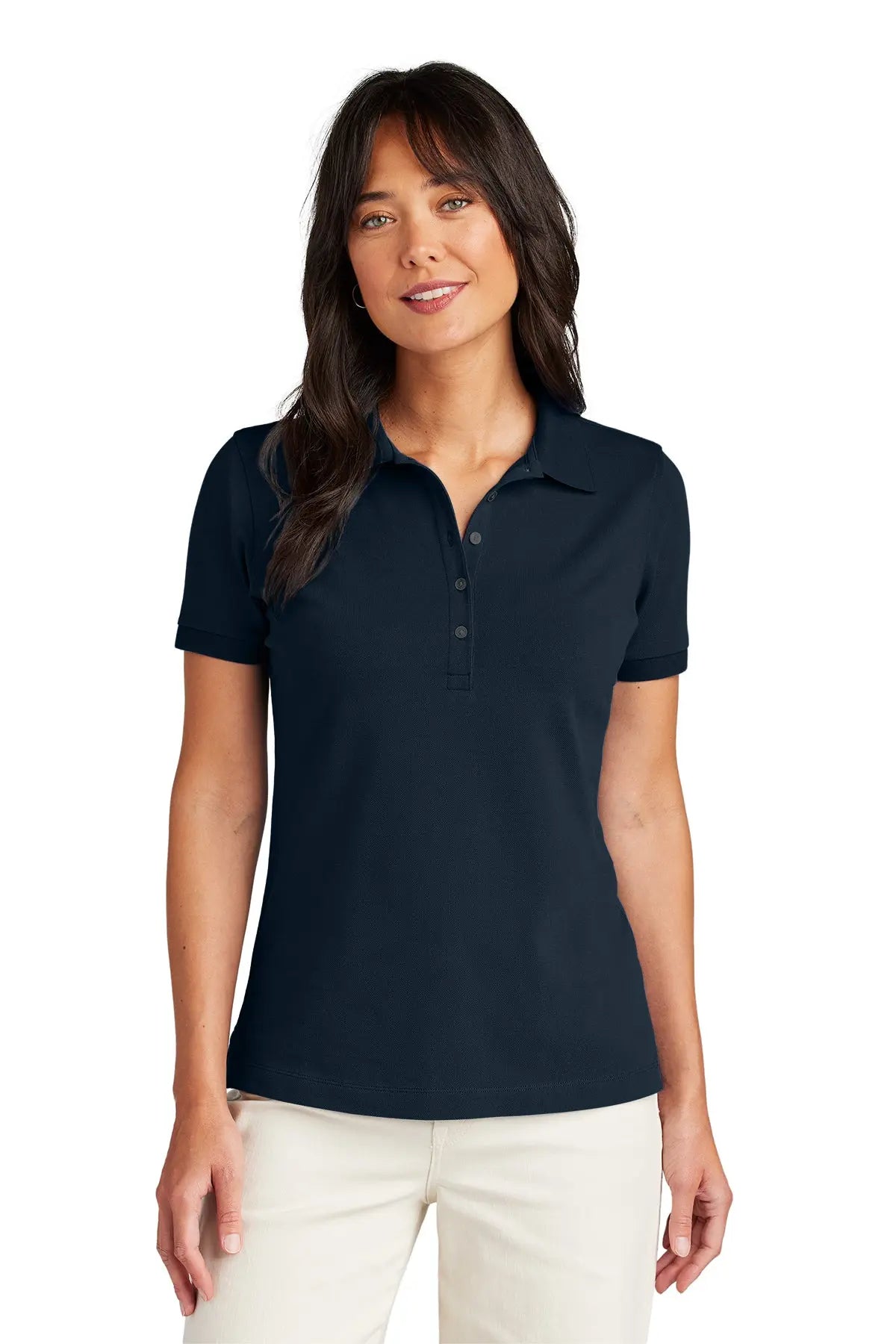 Brooks Brothers® Women’s Mid-Layer Stretch 1/2-Button #BB18203Game Over Merch