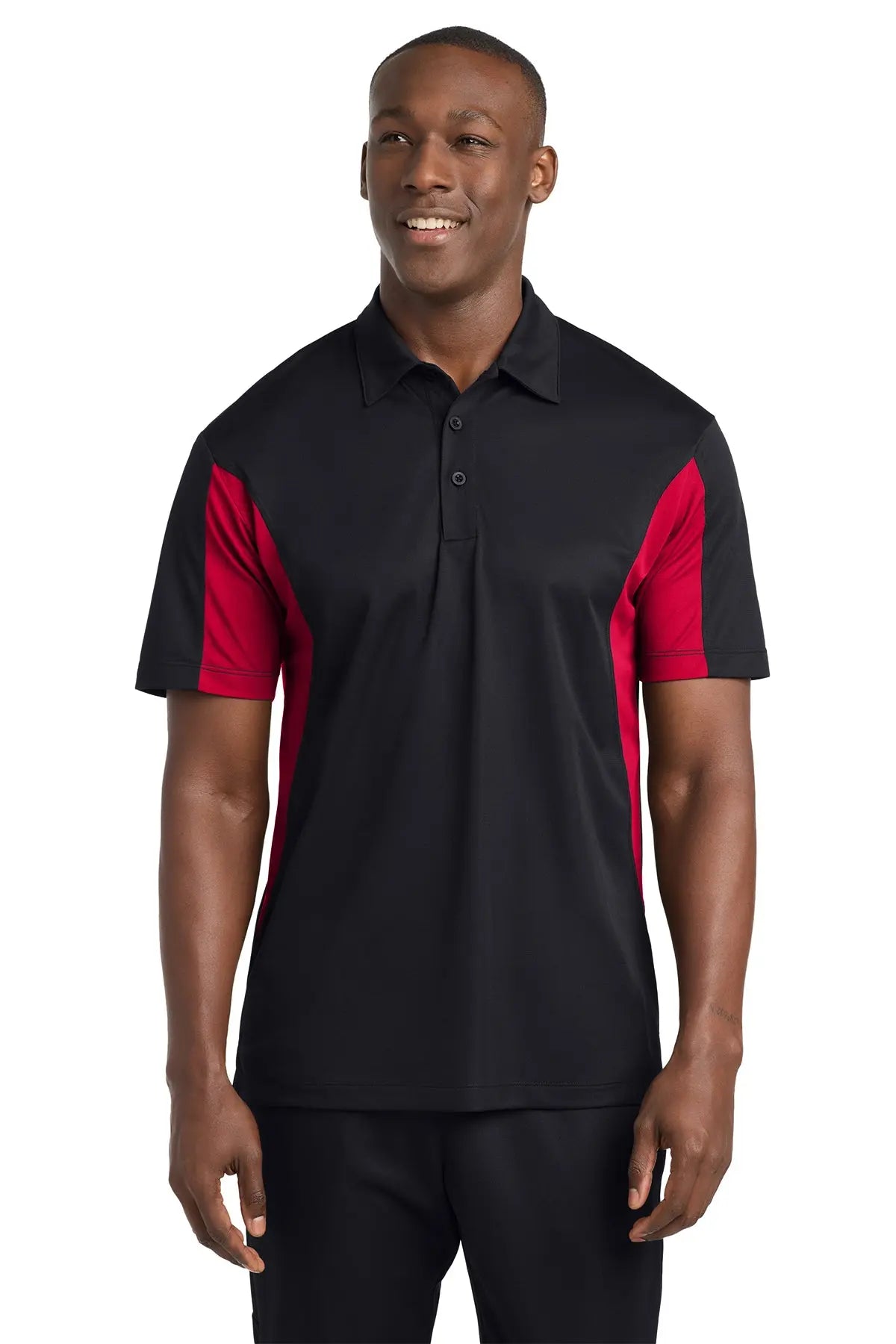 Sport-Tek® Side Blocked Micropique Sport-Wick® Polo #ST655Game Over Merch
