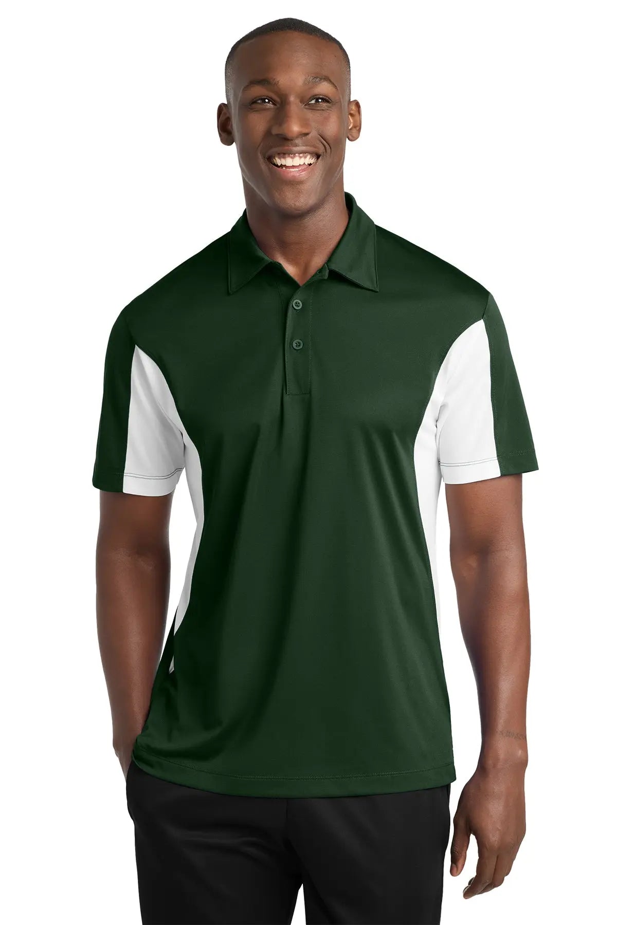 Sport-Tek® Side Blocked Micropique Sport-Wick® Polo #ST655Game Over Merch