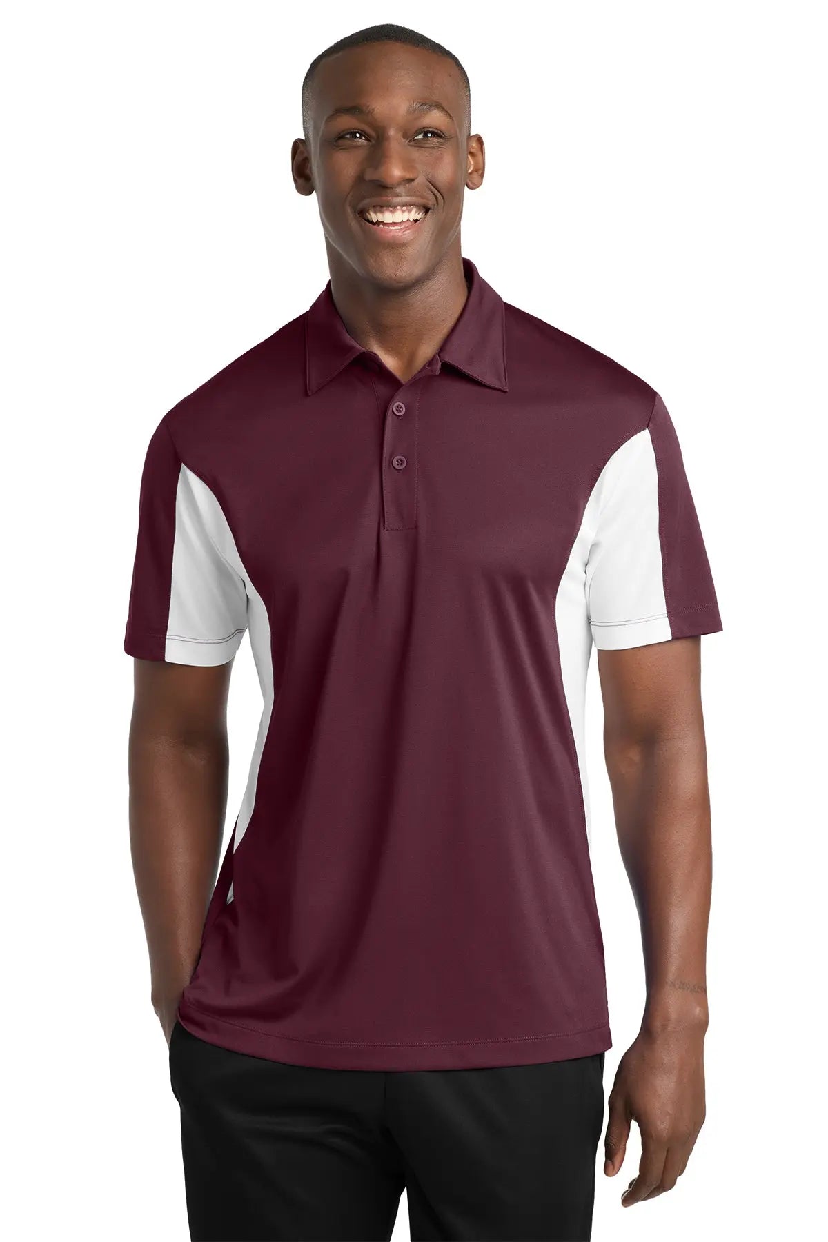 Sport-Tek® Side Blocked Micropique Sport-Wick® Polo #ST655Game Over Merch
