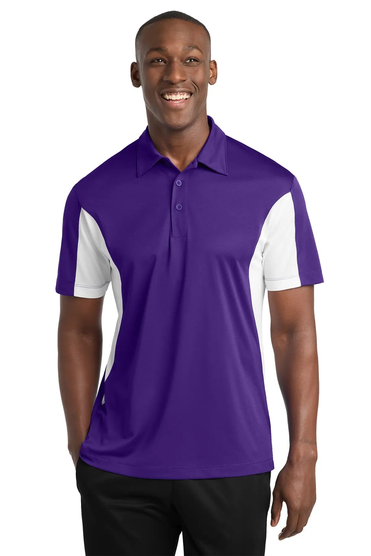 Sport-Tek® Side Blocked Micropique Sport-Wick® Polo #ST655Game Over Merch