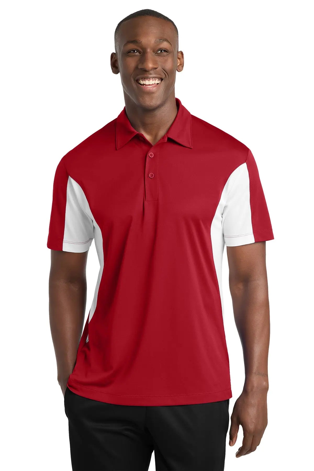 Sport-Tek® Side Blocked Micropique Sport-Wick® Polo #ST655Game Over Merch