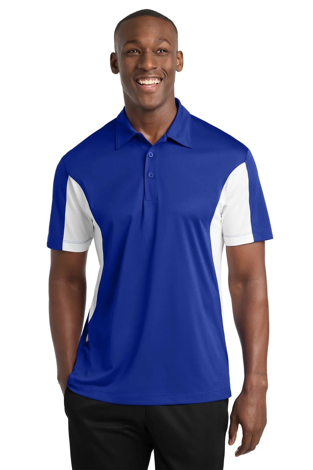 Sport-Tek® Side Blocked Micropique Sport-Wick® Polo #ST655Game Over Merch