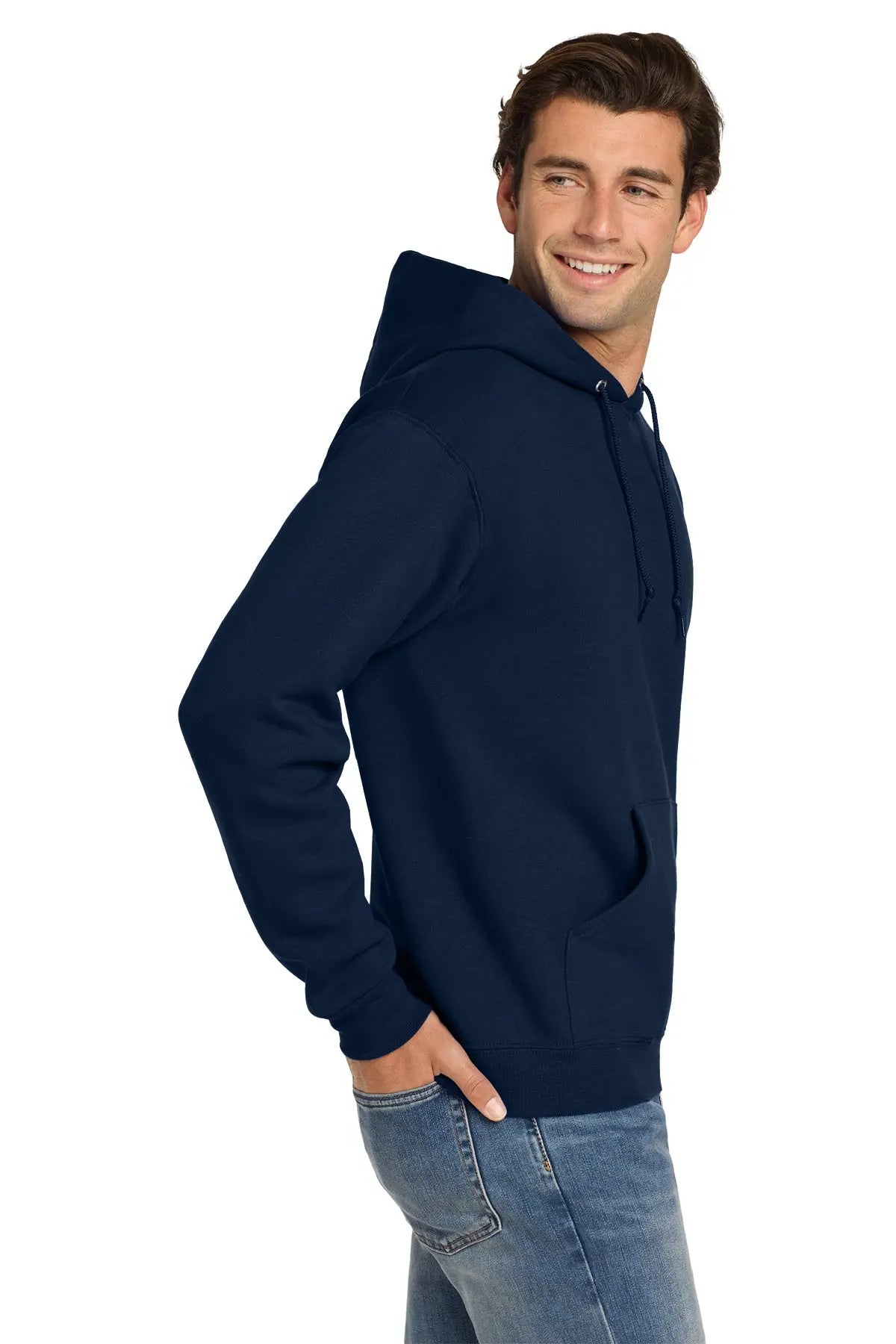 Jerzees® Super Sweats® NuBlend® - Pullover Hooded Sweatshirt #4997M