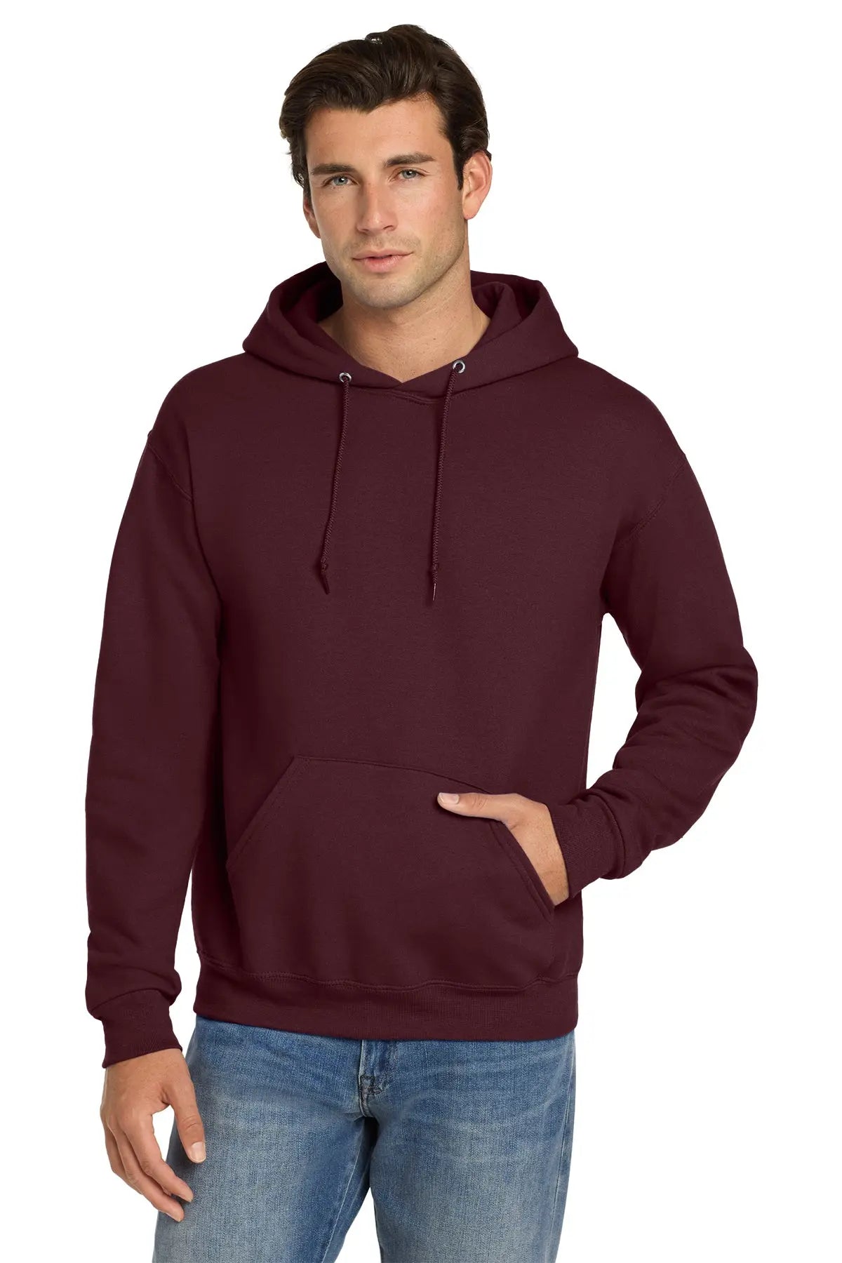 Jerzees® Super Sweats® NuBlend® - Pullover Hooded Sweatshirt #4997M