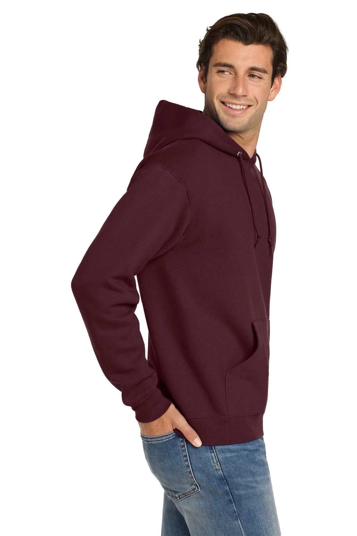 Jerzees® Super Sweats® NuBlend® - Pullover Hooded Sweatshirt #4997M