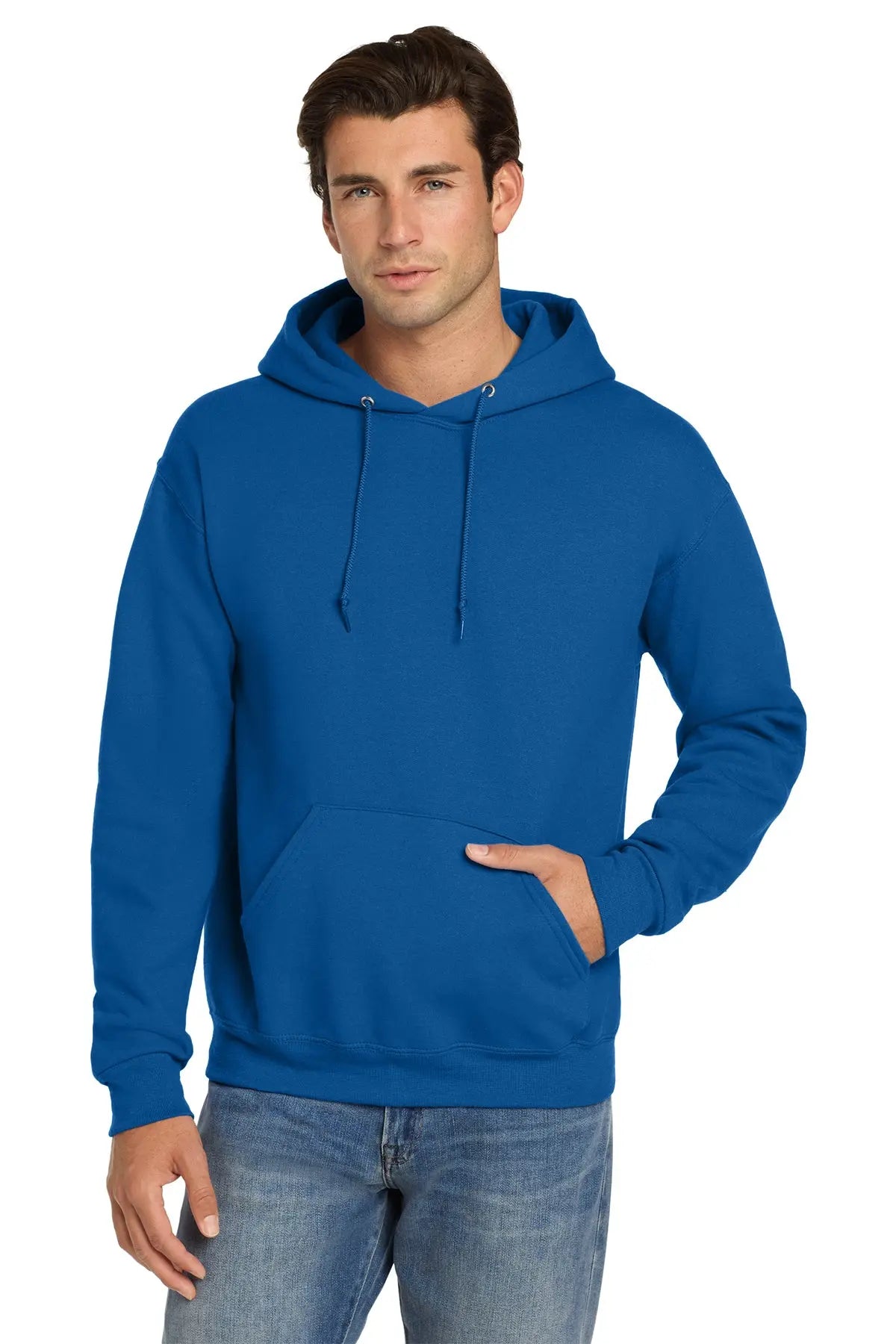 Jerzees® Super Sweats® NuBlend® - Pullover Hooded Sweatshirt #4997M