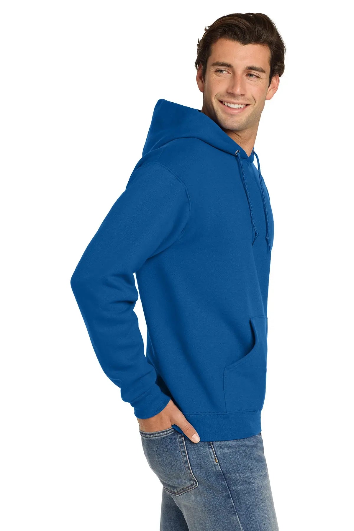 Jerzees® Super Sweats® NuBlend® - Pullover Hooded Sweatshirt #4997M