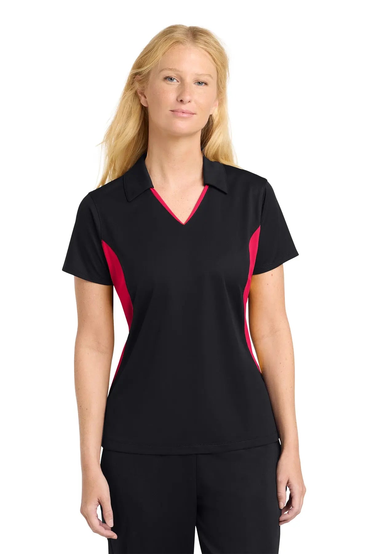 Sport-Tek® Women's Side Blocked Micropique Sport-Wick® Polo #LST655Game Over Merch