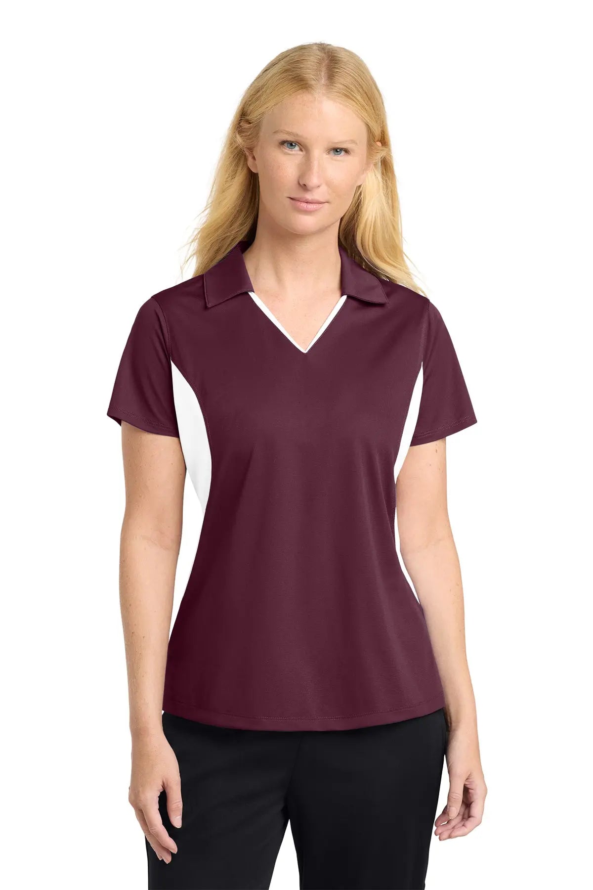 Sport-Tek® Women's Side Blocked Micropique Sport-Wick® Polo #LST655Game Over Merch