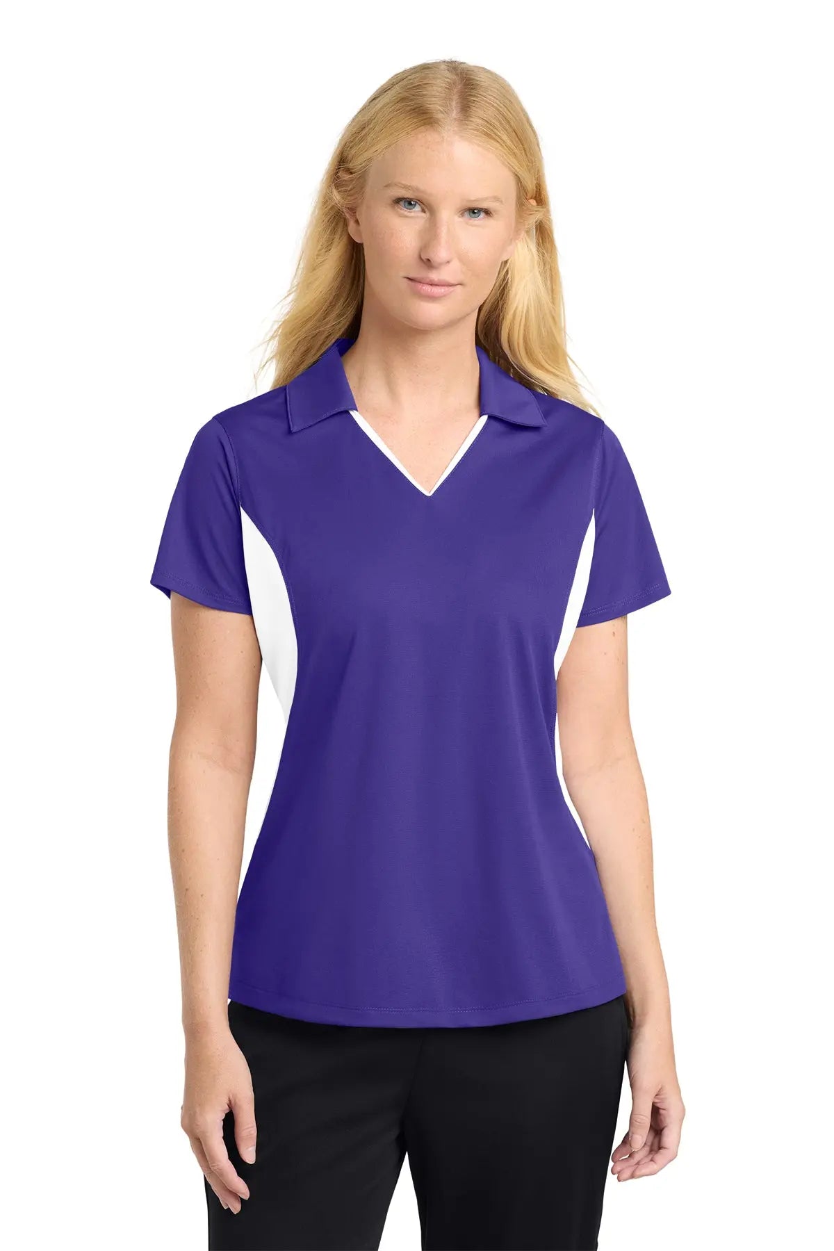 Sport-Tek® Women's Side Blocked Micropique Sport-Wick® Polo #LST655Game Over Merch