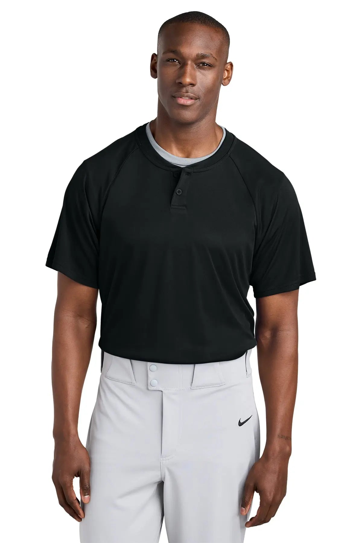 Sport-Tek® PosiCharge® Competitor™ 2-Button Henley #ST359