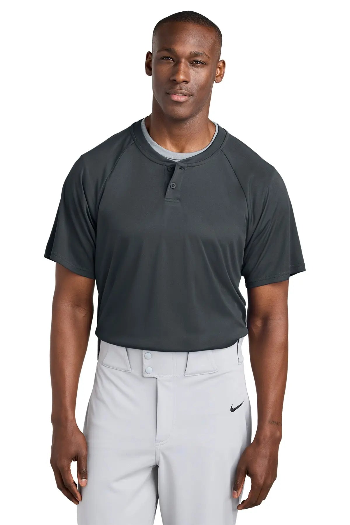 Sport-Tek® PosiCharge® Competitor™ 2-Button Henley #ST359