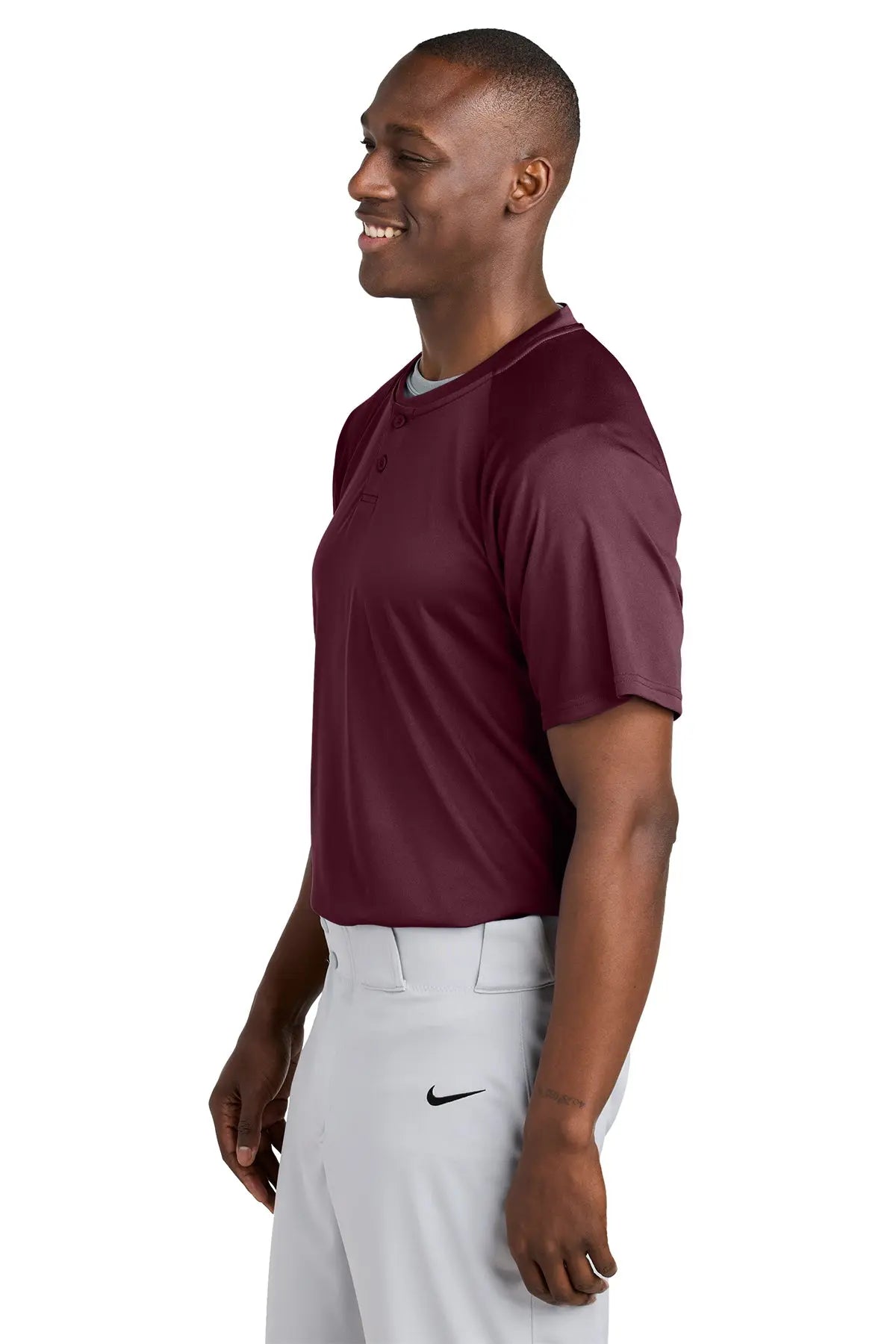Sport-Tek® PosiCharge® Competitor™ 2-Button Henley #ST359